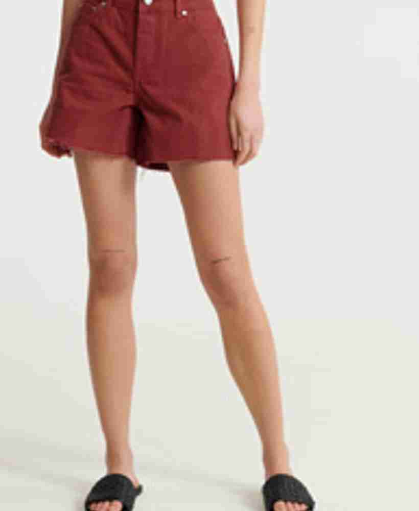 DENIM MID LENGTH SHORT