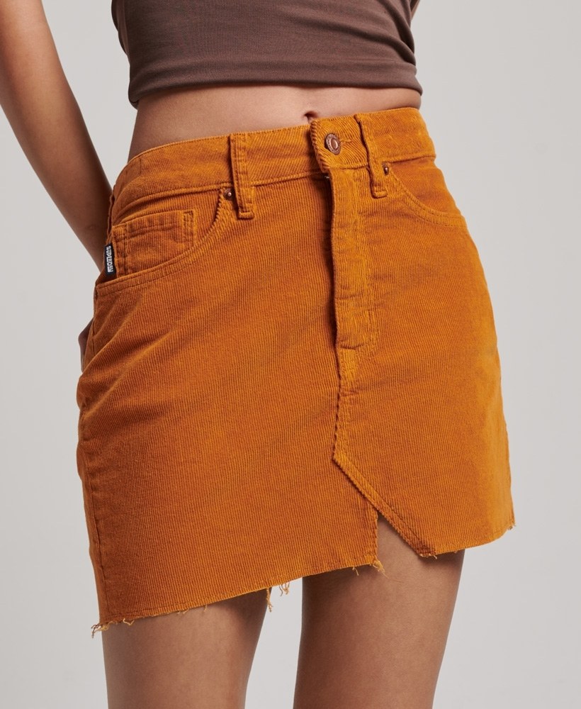 VINTAGE CORD MINI SKIRT