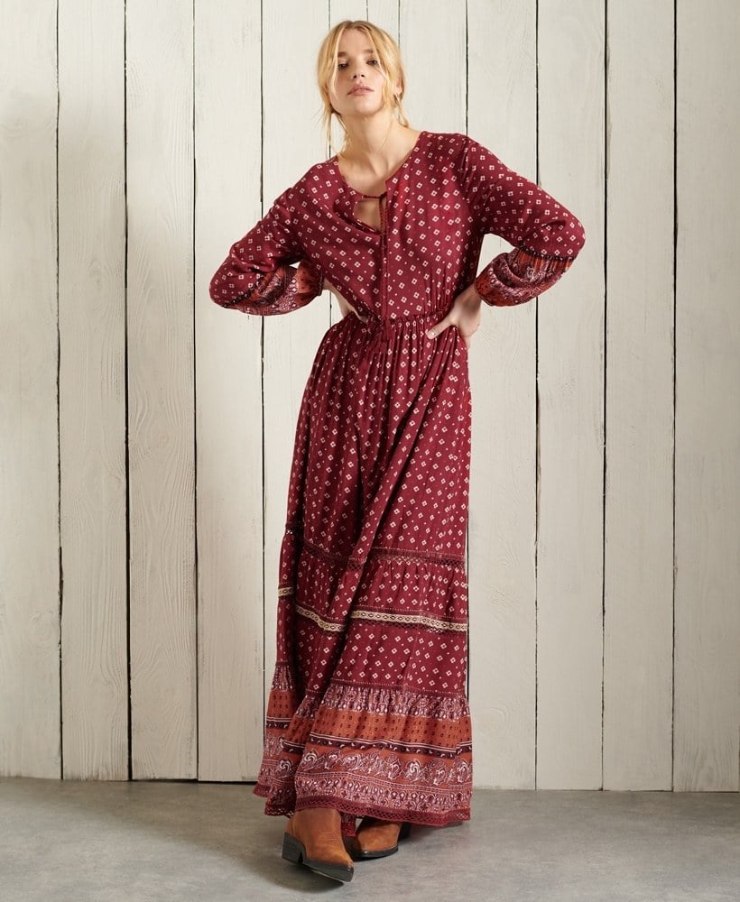Superdry boho maxi dress on sale