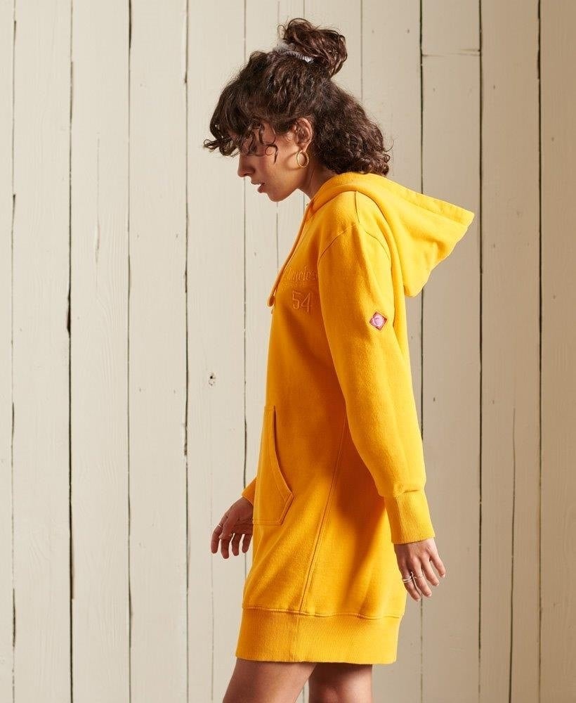 TONAL CITY HOODIE DRESS