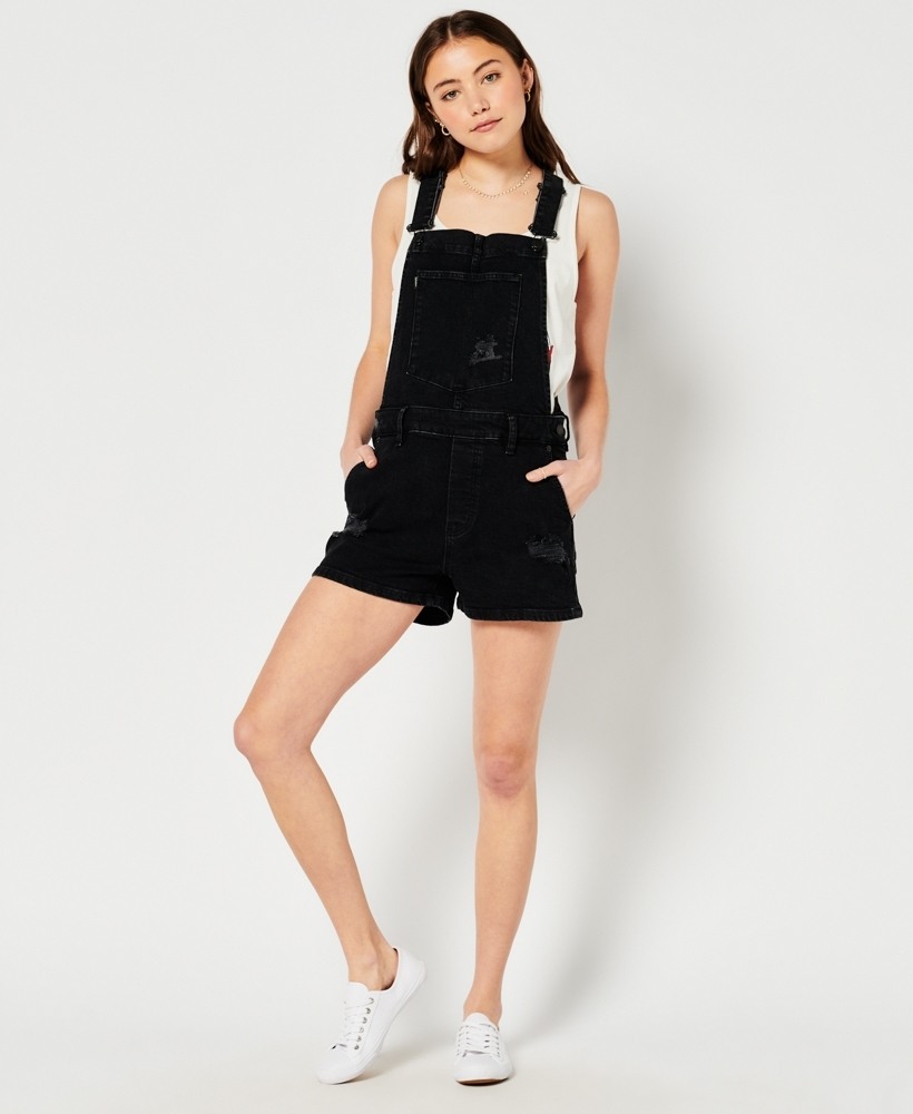 VINTAGE DUNGAREE SHORTS