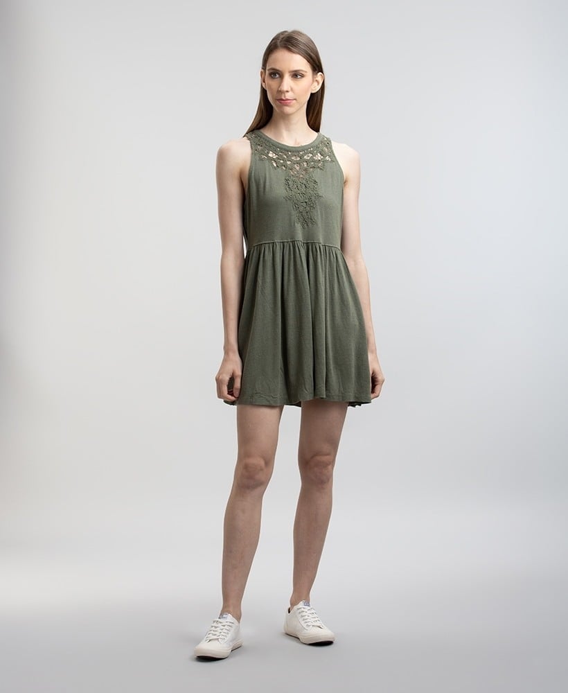VINTAGE LACE RACER DRESS
