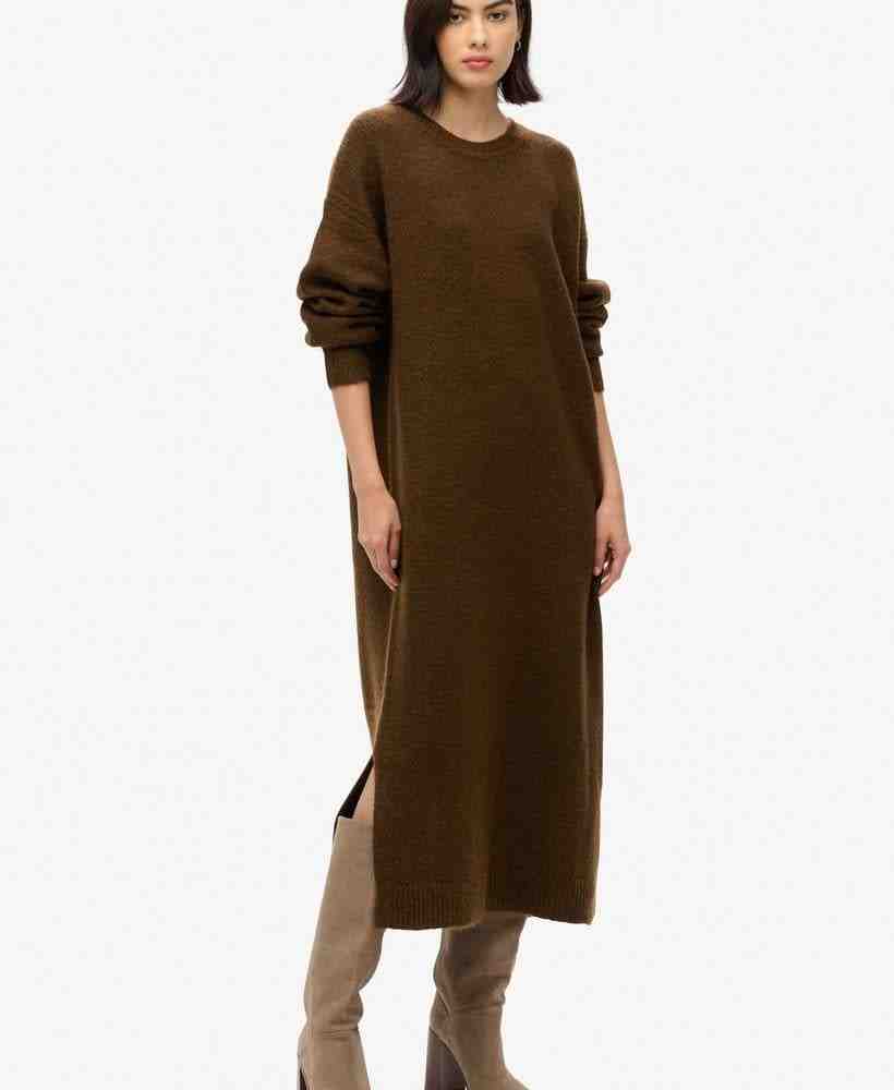 SLOUCH MIDI JUMPER DRESS