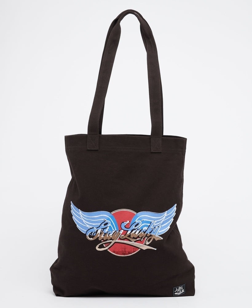 CANVAS GRAPHIC TOTE BAG