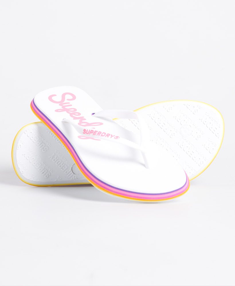 NEON RAINBOW SLEEK FLIP FLOP