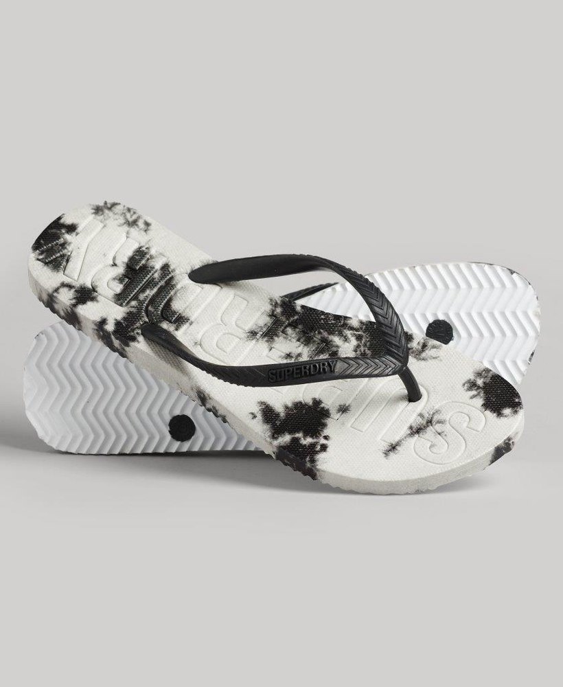 CODE TIE DYE FLIP FLOPS