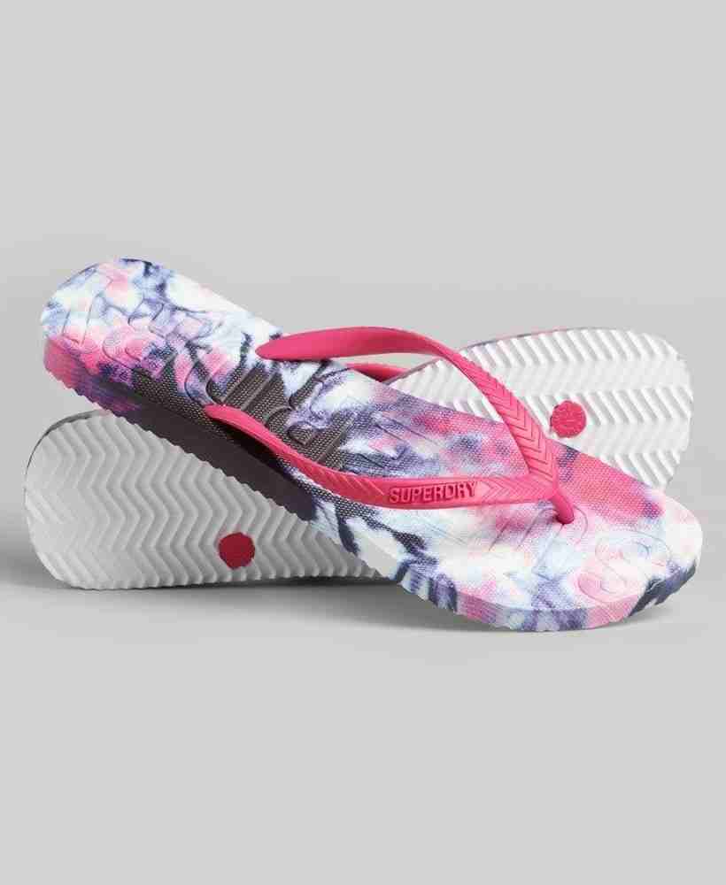 CODE TIE DYE FLIP FLOPS