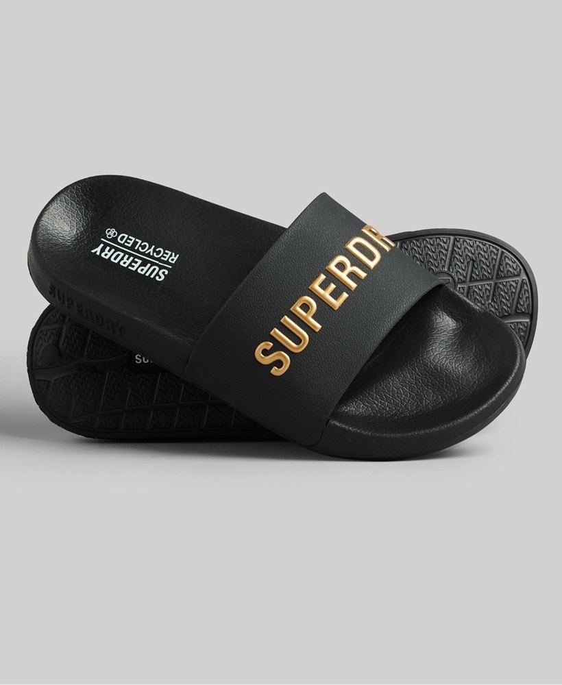 CODE LOGO VEGAN POOL SLIDE Superdry Pour Homme En Coloris