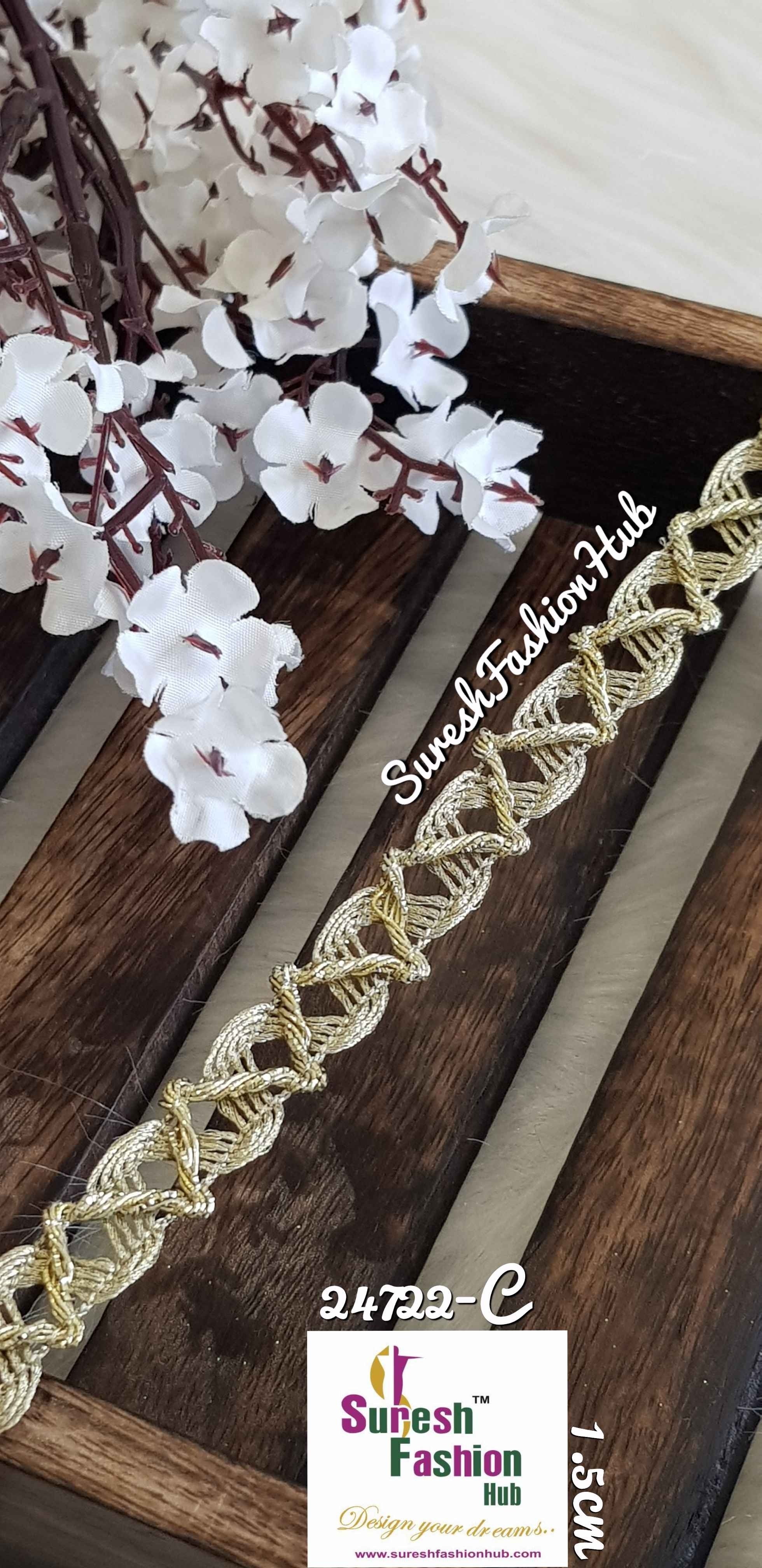 Miniature Embellishment Watergold Trim