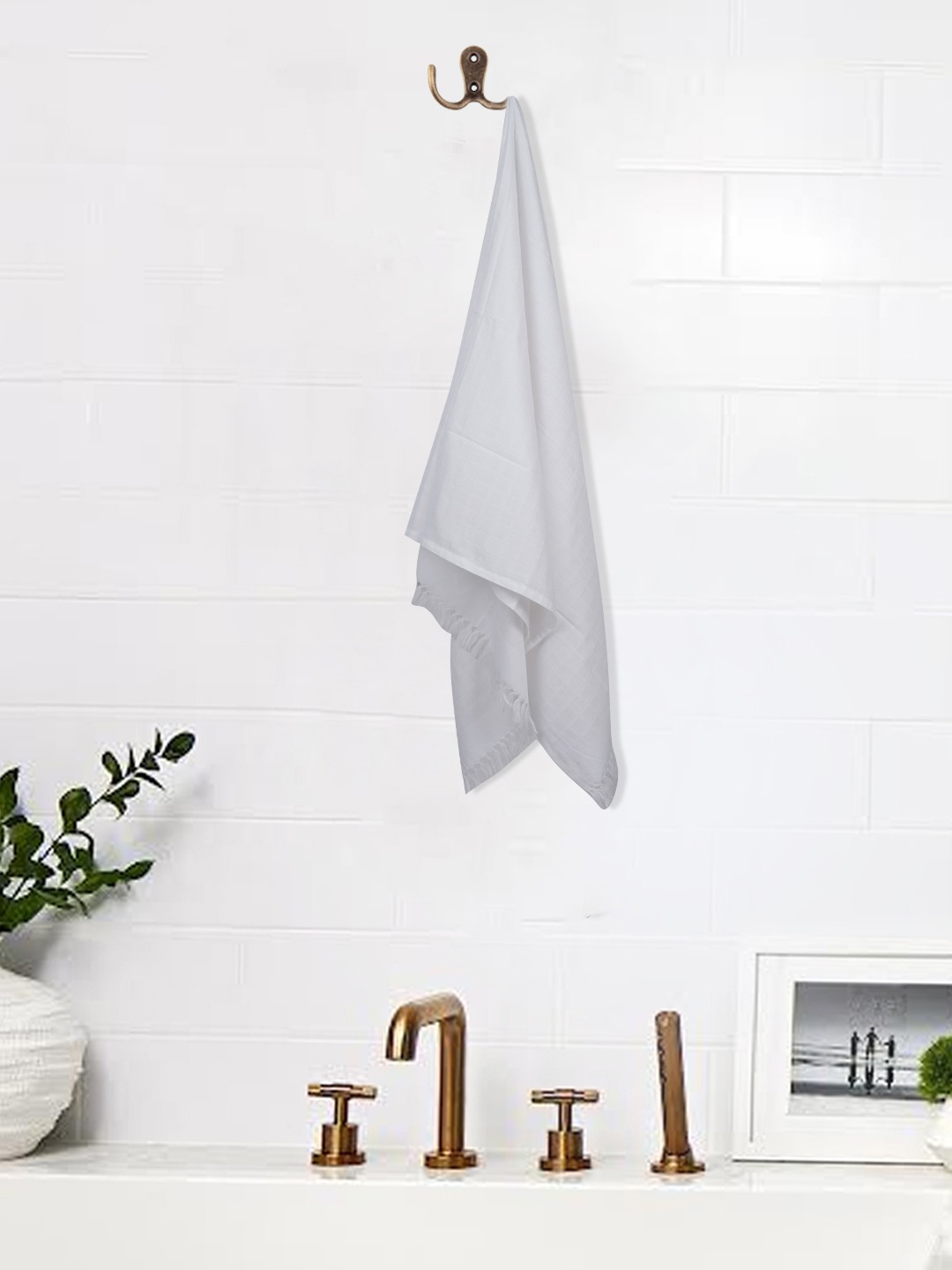 Ramraj Cotton Pure Cotton Bath Towel Pack Of 5