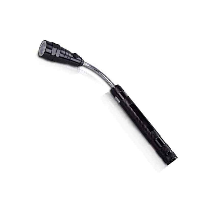Telescopic TorchTOR3 Torch (Black, 18 cm)
