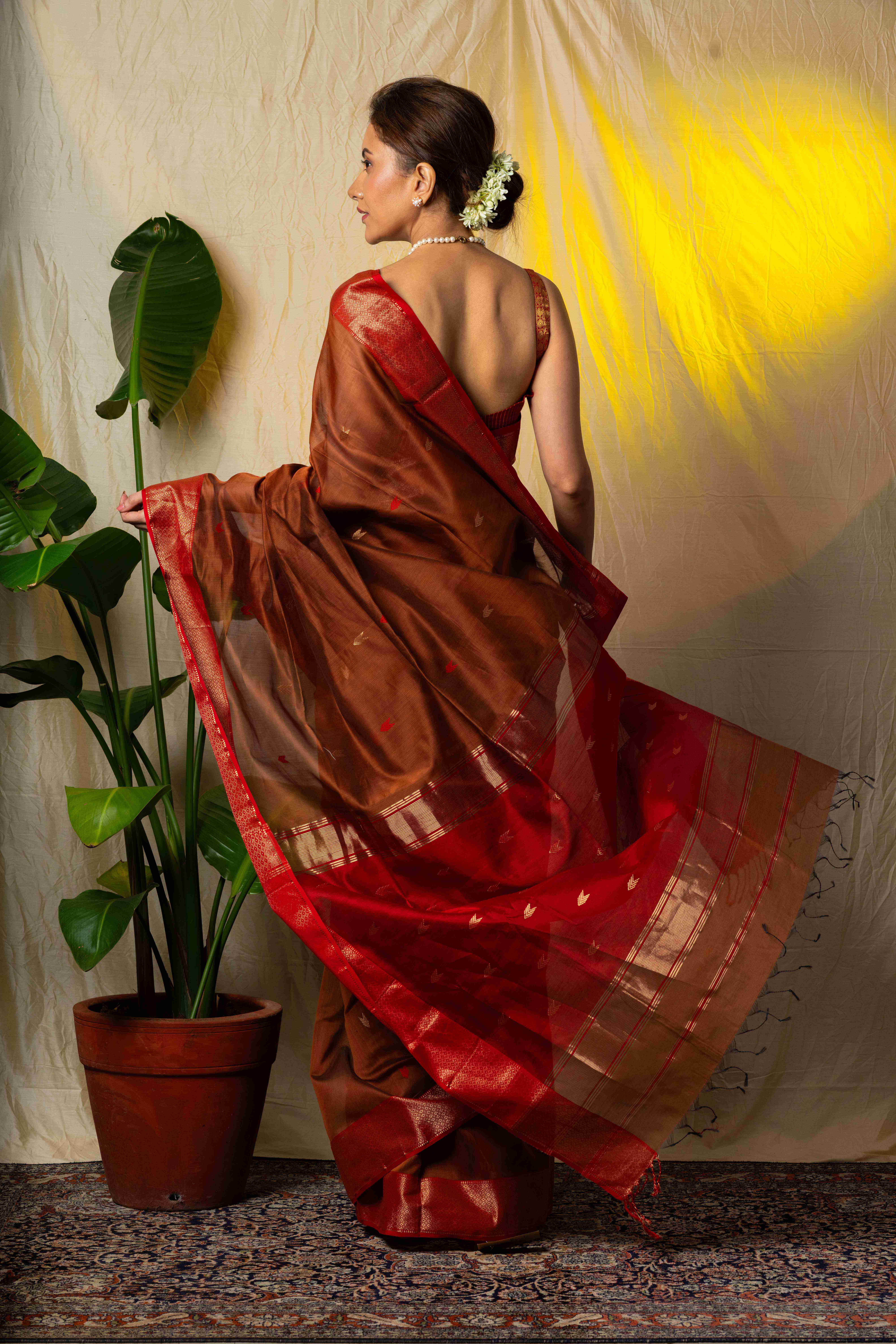 Maheshwari Silk  Saree