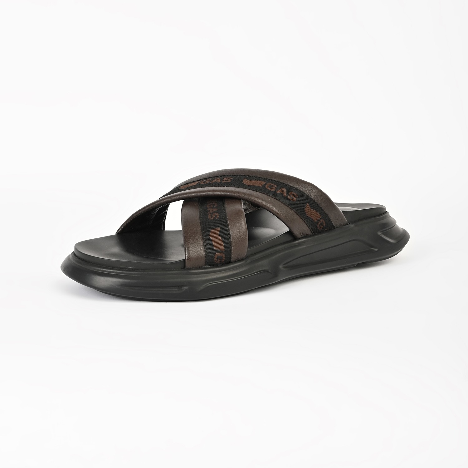 Men Furbo Brown Sandals