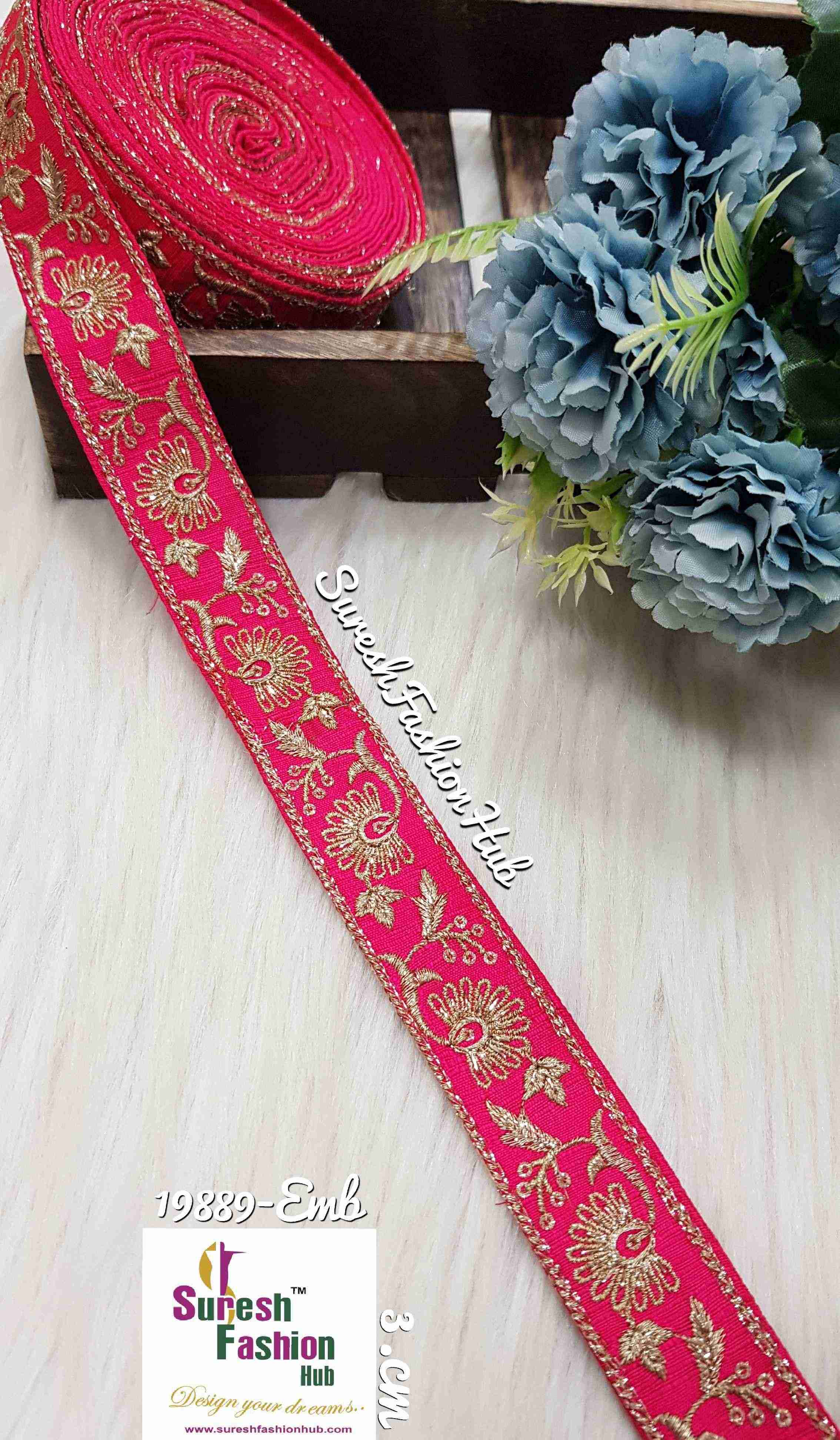 Indian Laces Embellishments Embroidery Saree Border Wholesale Silk Crafting Sewing Decorative Designer Ribbons #Blackborder  #Fancylaces #Decorativetrims #Embroideredborder #Sewingtrims #テープ #minne #lndianlaces #Sareeborder #アニー都城 #pasamanerías #pasamaneriasbordadas #Embellishments #可愛いマスク #Embroiderytrimmings #アクセサリー