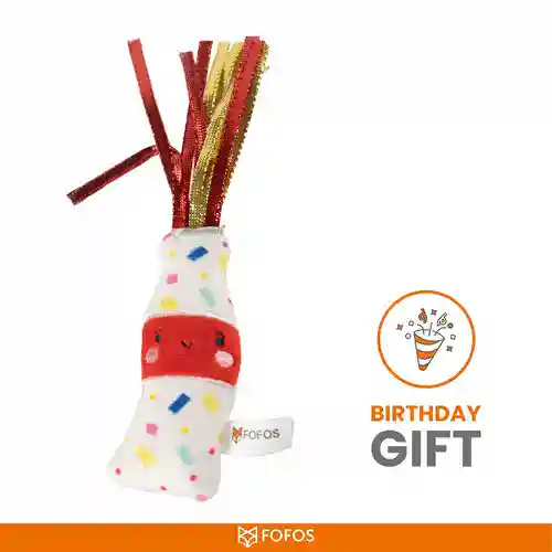 Barkbutler Fofos Birthday Drink Toy for Cats