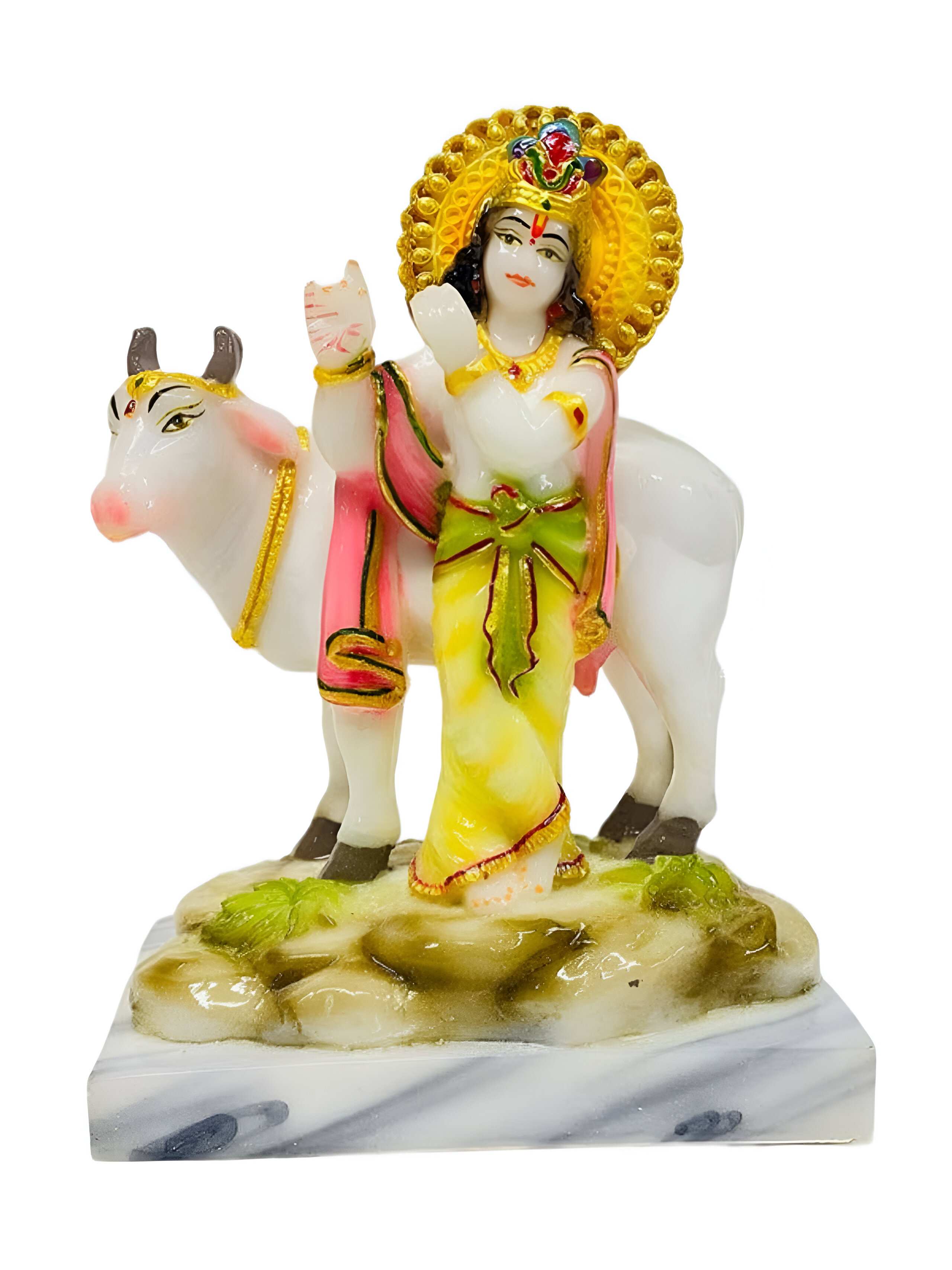 Hindu God Idol Statue for Pooja Home Office Temple Art Decor Decorative Showpiece