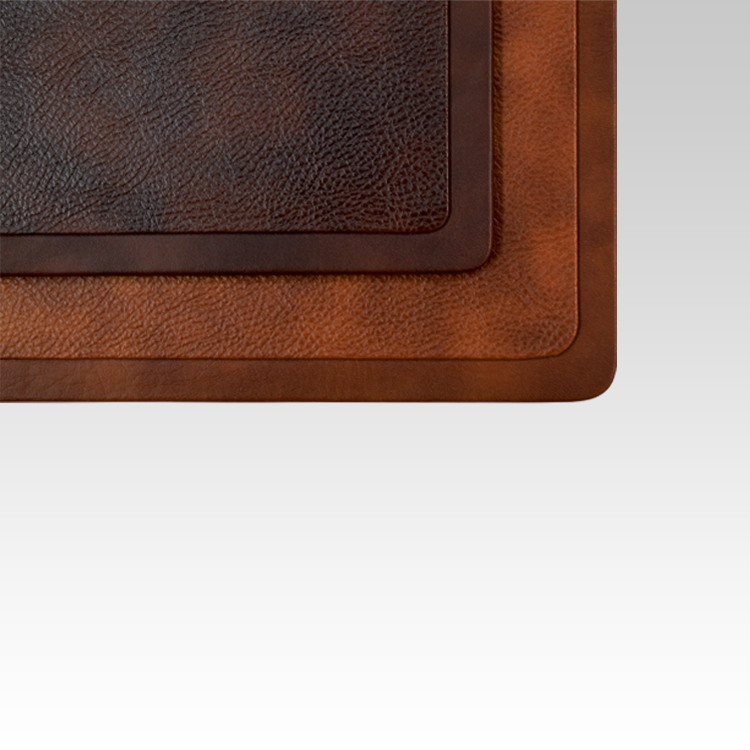 22x16 Inches Rigid Desk Blotter | Classic | Tan