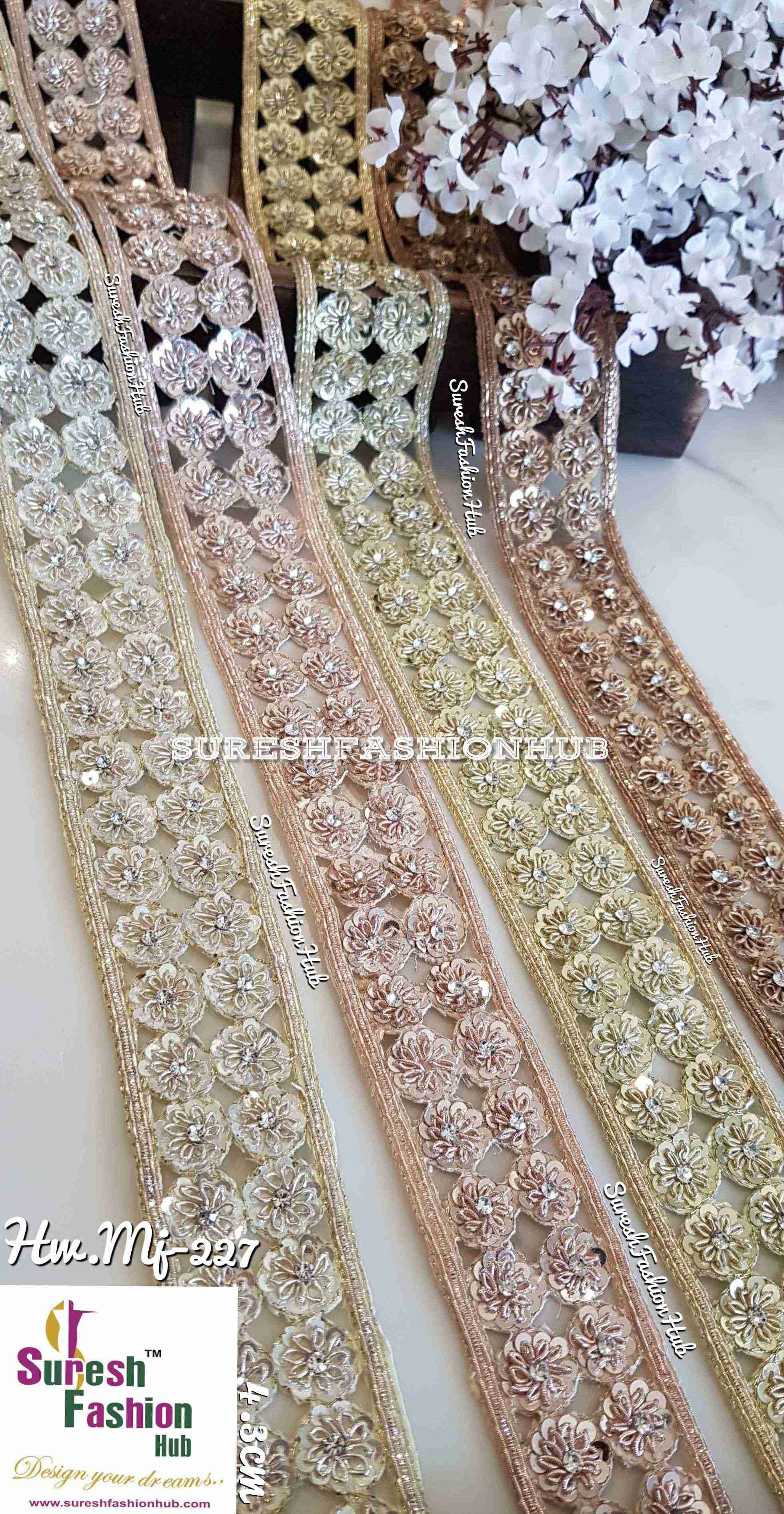 Handmade decorative Light Gold Ribbon