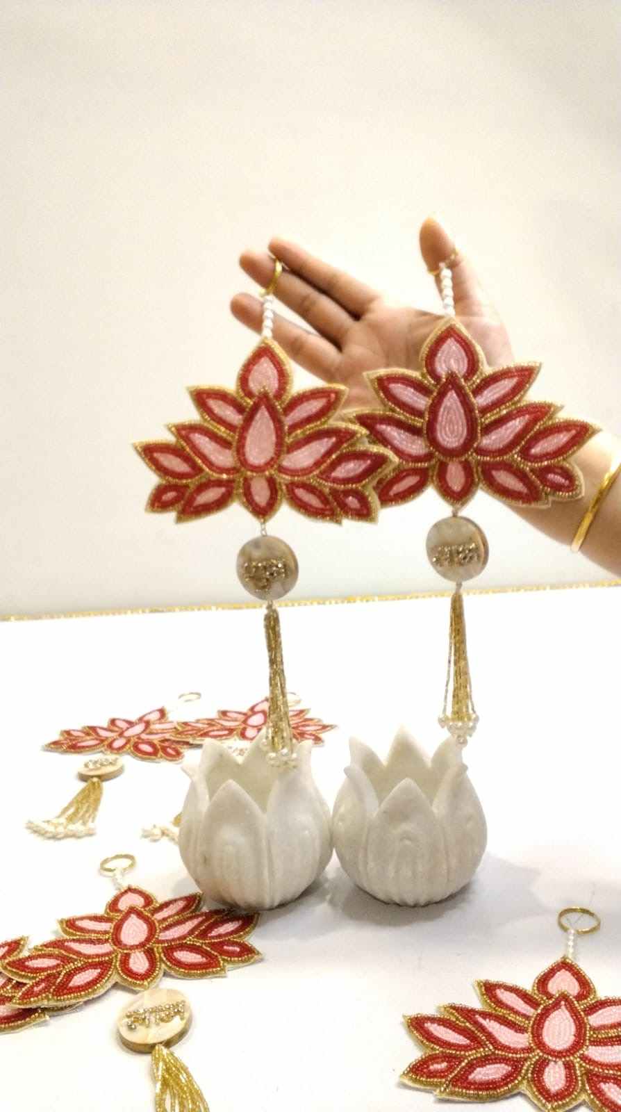 Mother of Pearls Lotus Hanging