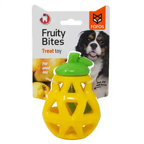 Barkbutler Fofos Fruity Bites Treat Dispensing Pear for Dogs