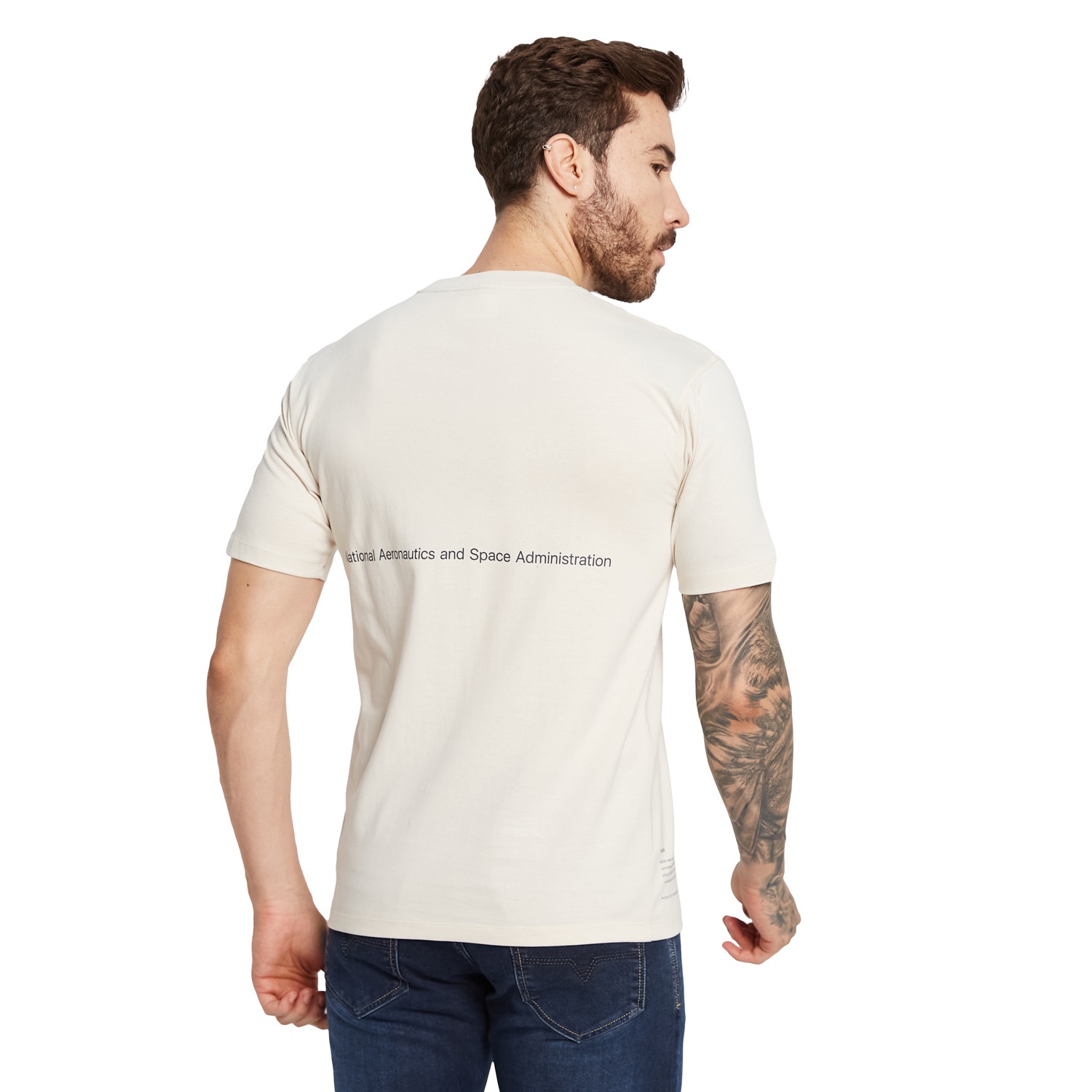 Octave Men Typography Printed Round Neck T-Shirt