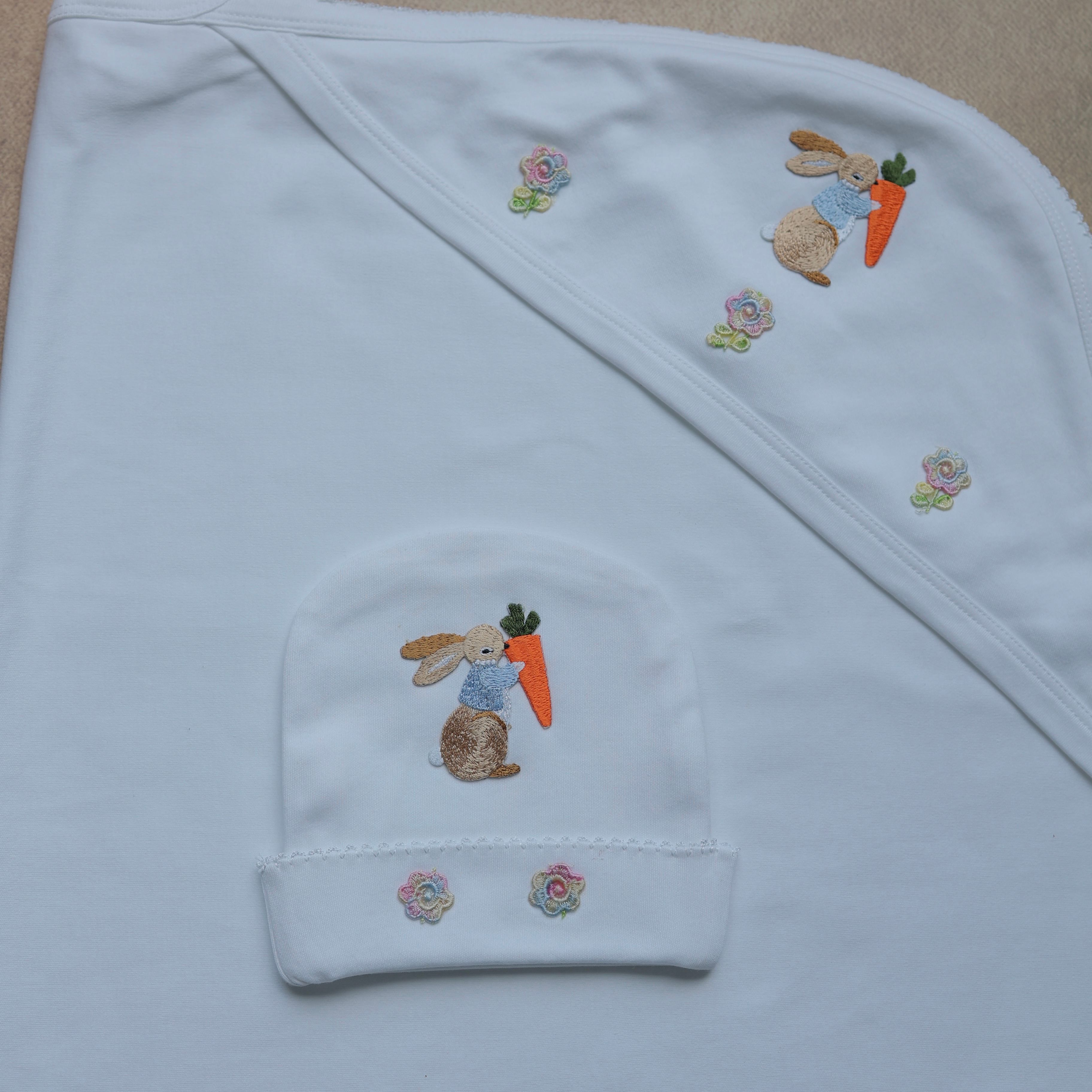 Snowflake Bunny Romper Set