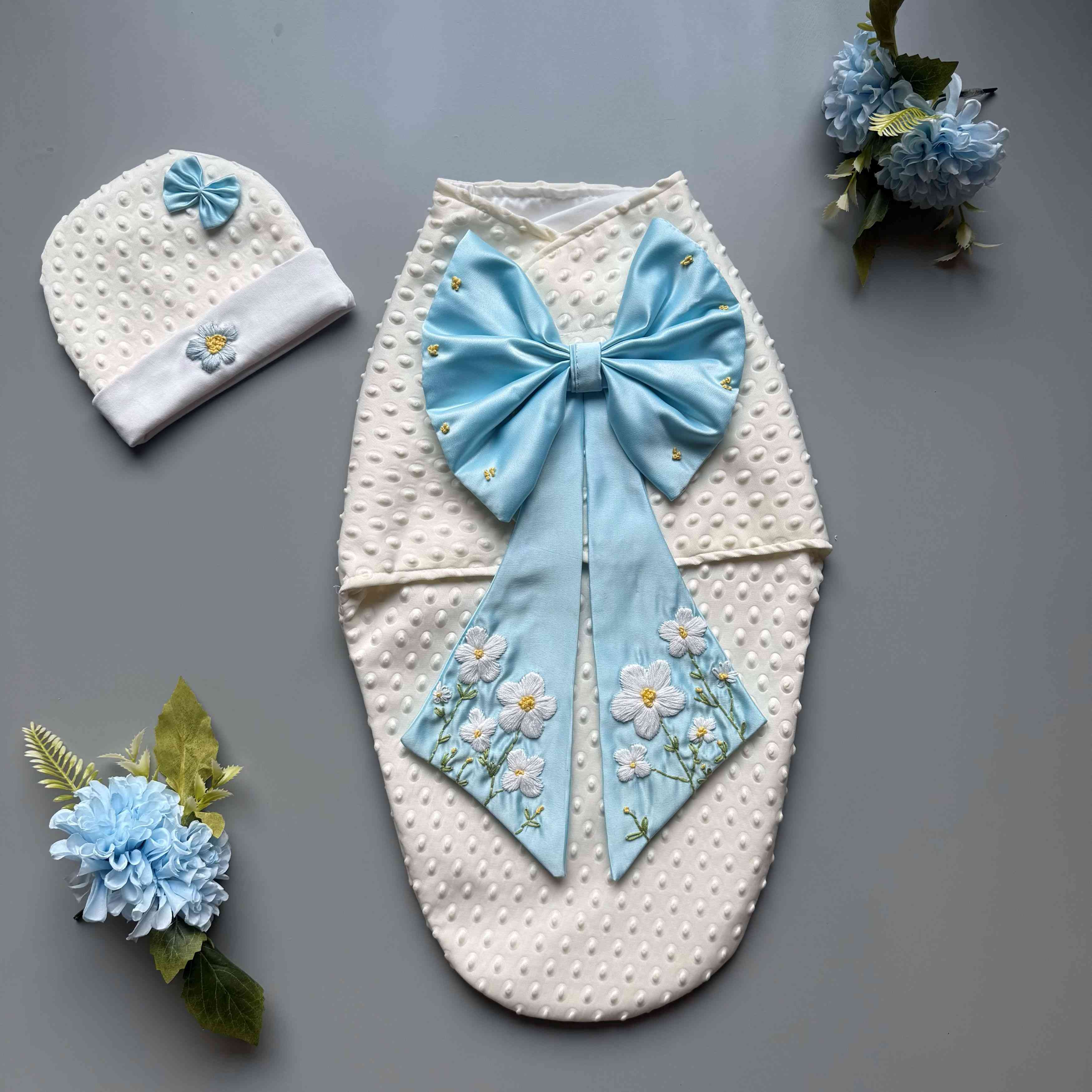 Summer Bloom Swaddle Set