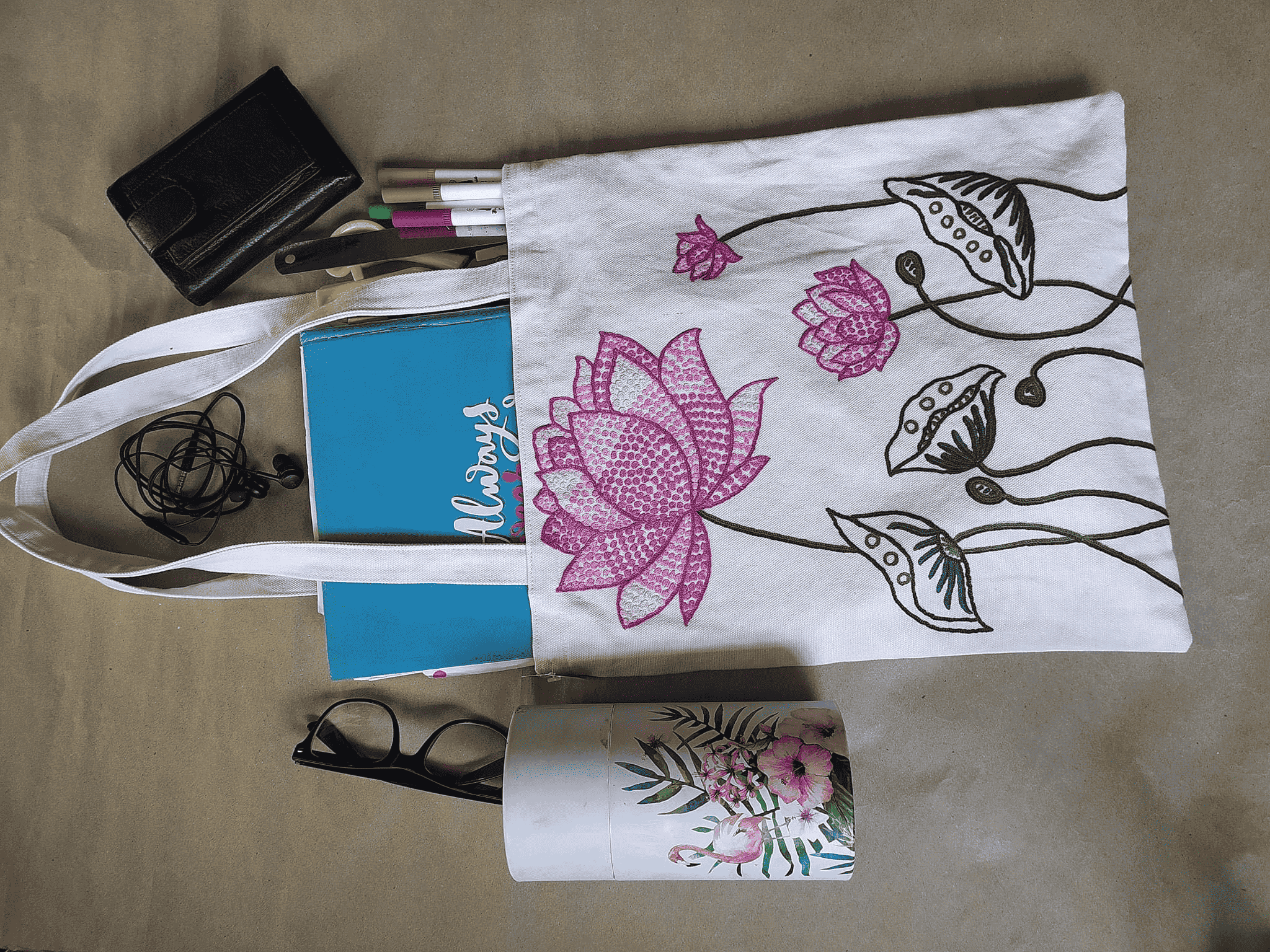 Lotus Tote bag