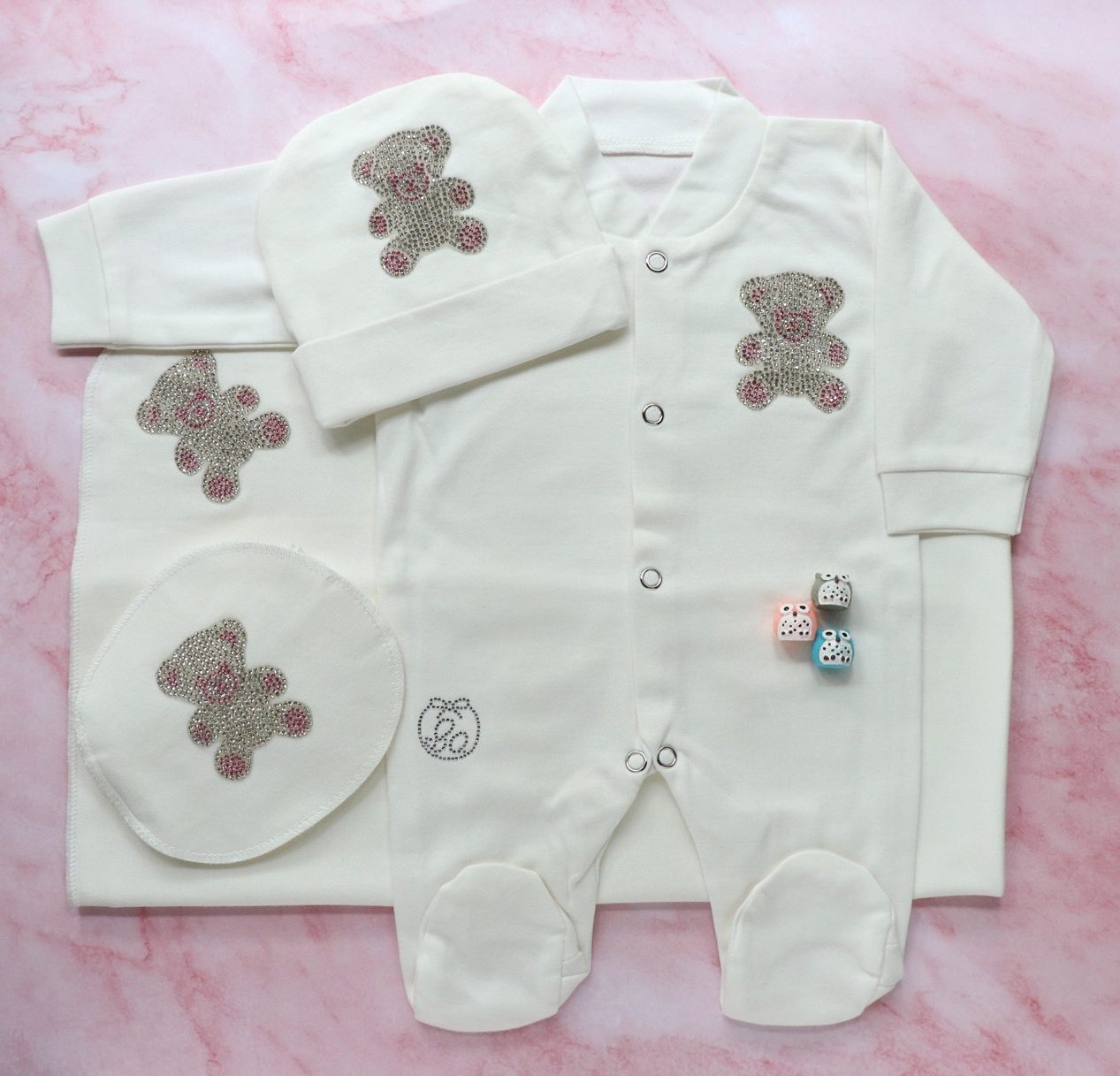 Baby Bear Romper Set