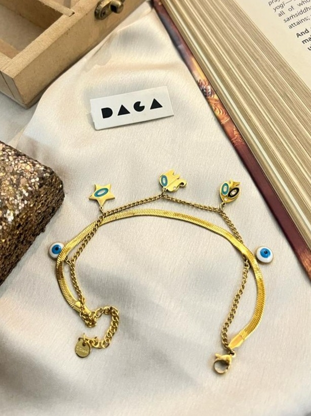 DAGA | elephant charm bracelet undefined