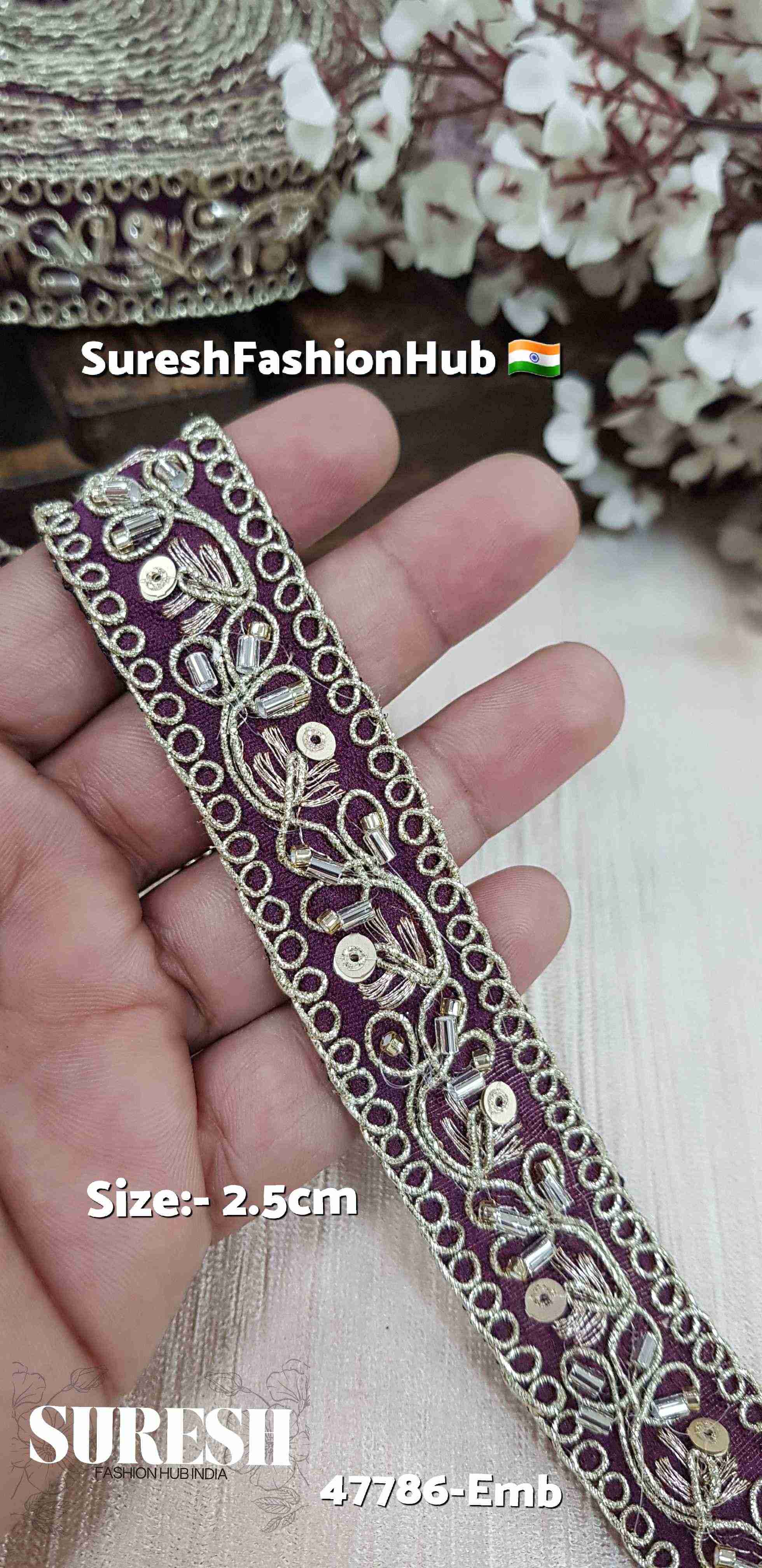 Wine Elegance Floral Border