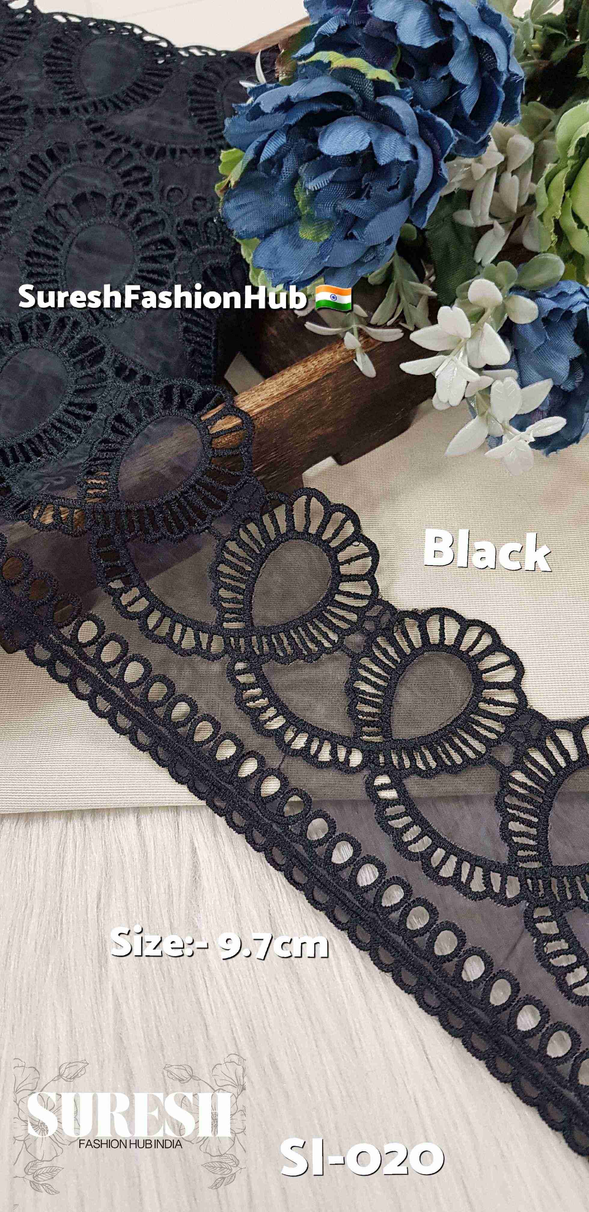 Organza Cutwork Lace