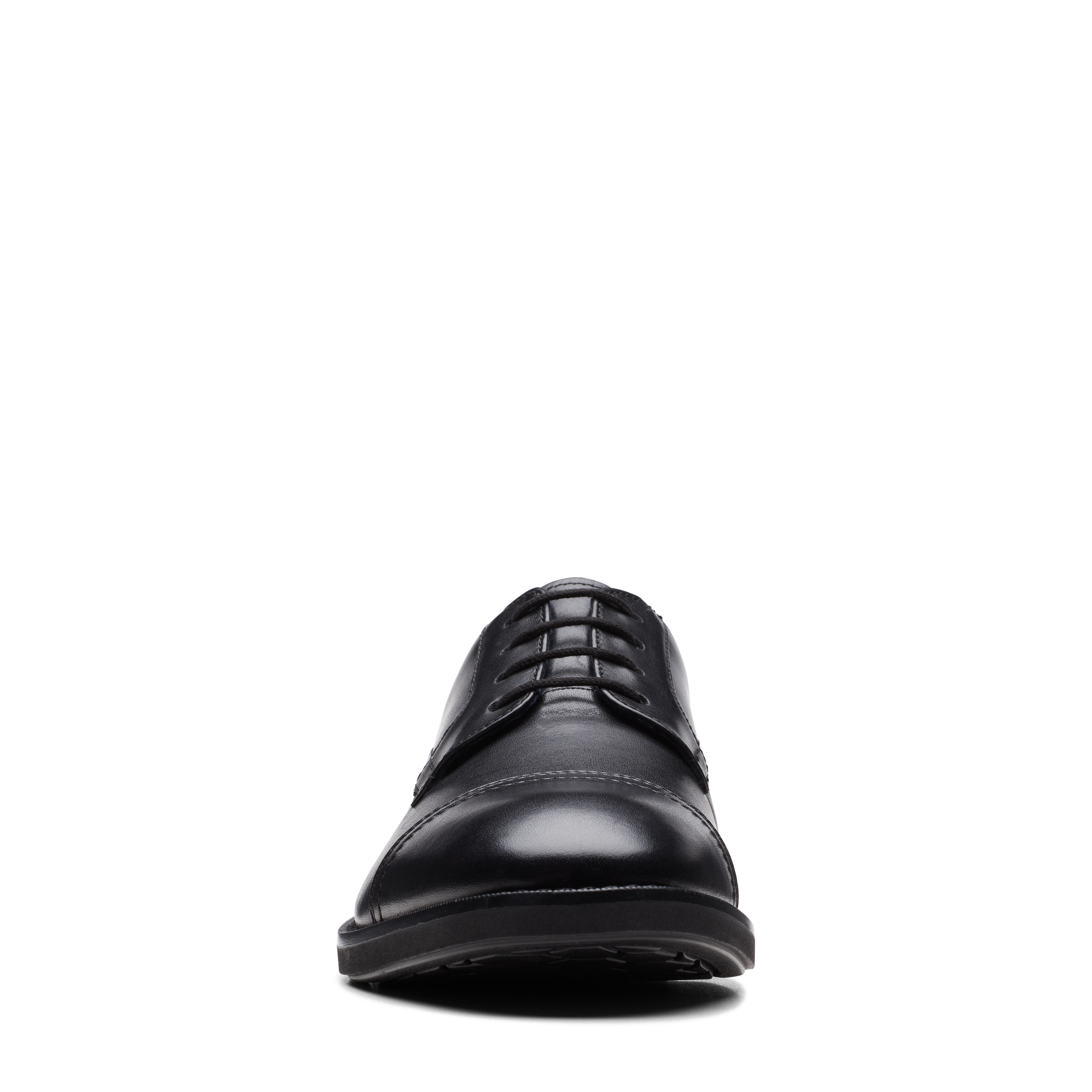 Un Hugh Cap Black Leather