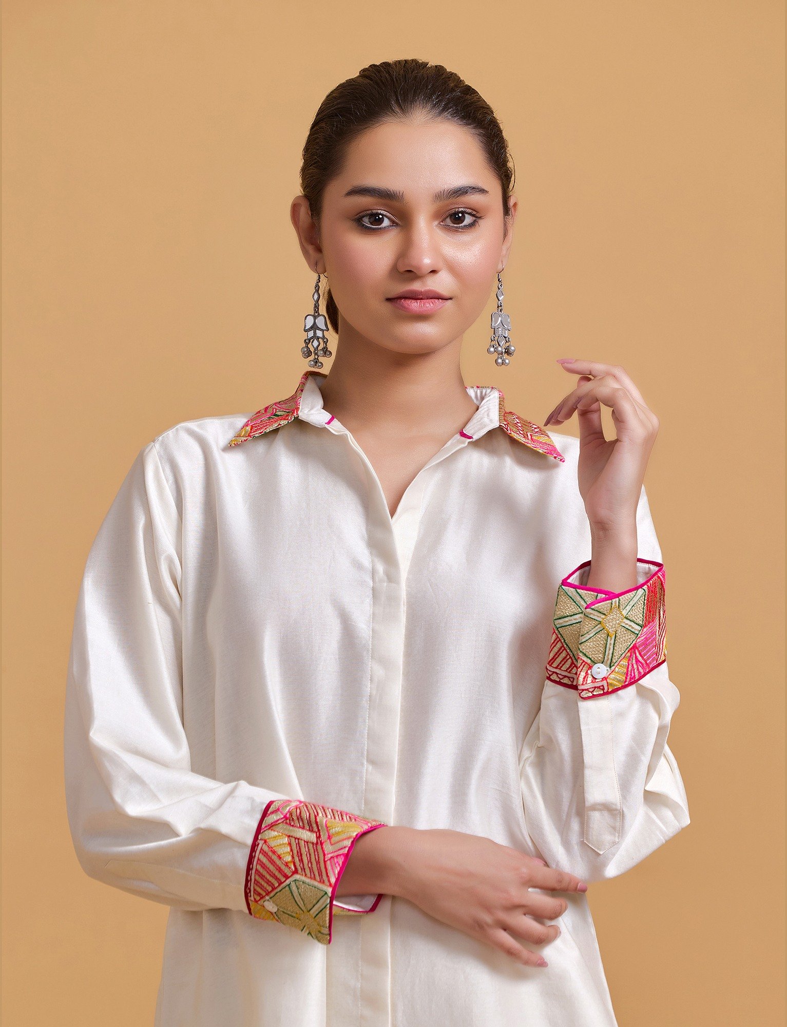 Mithai Offwhite Shirt Set