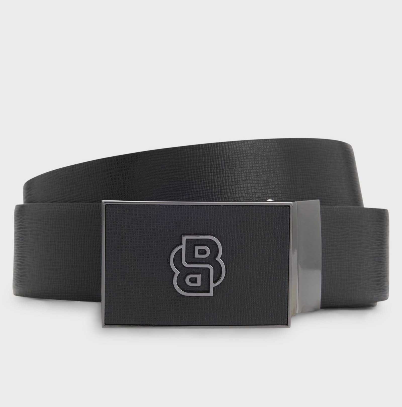B Icon Reversable Leather Belt