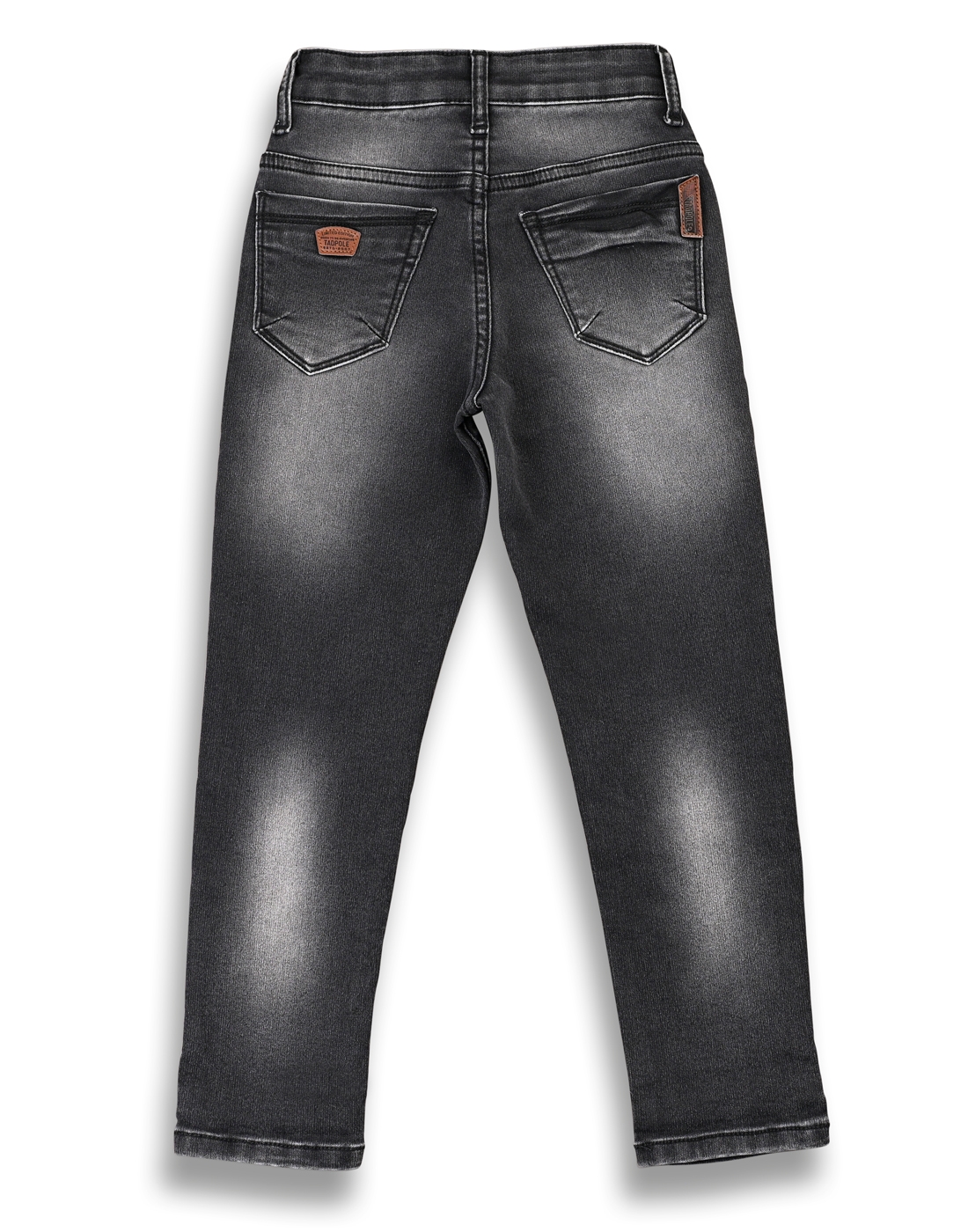 Tadpole | Tadpole Boy's Black Denim Solid Jeans 1