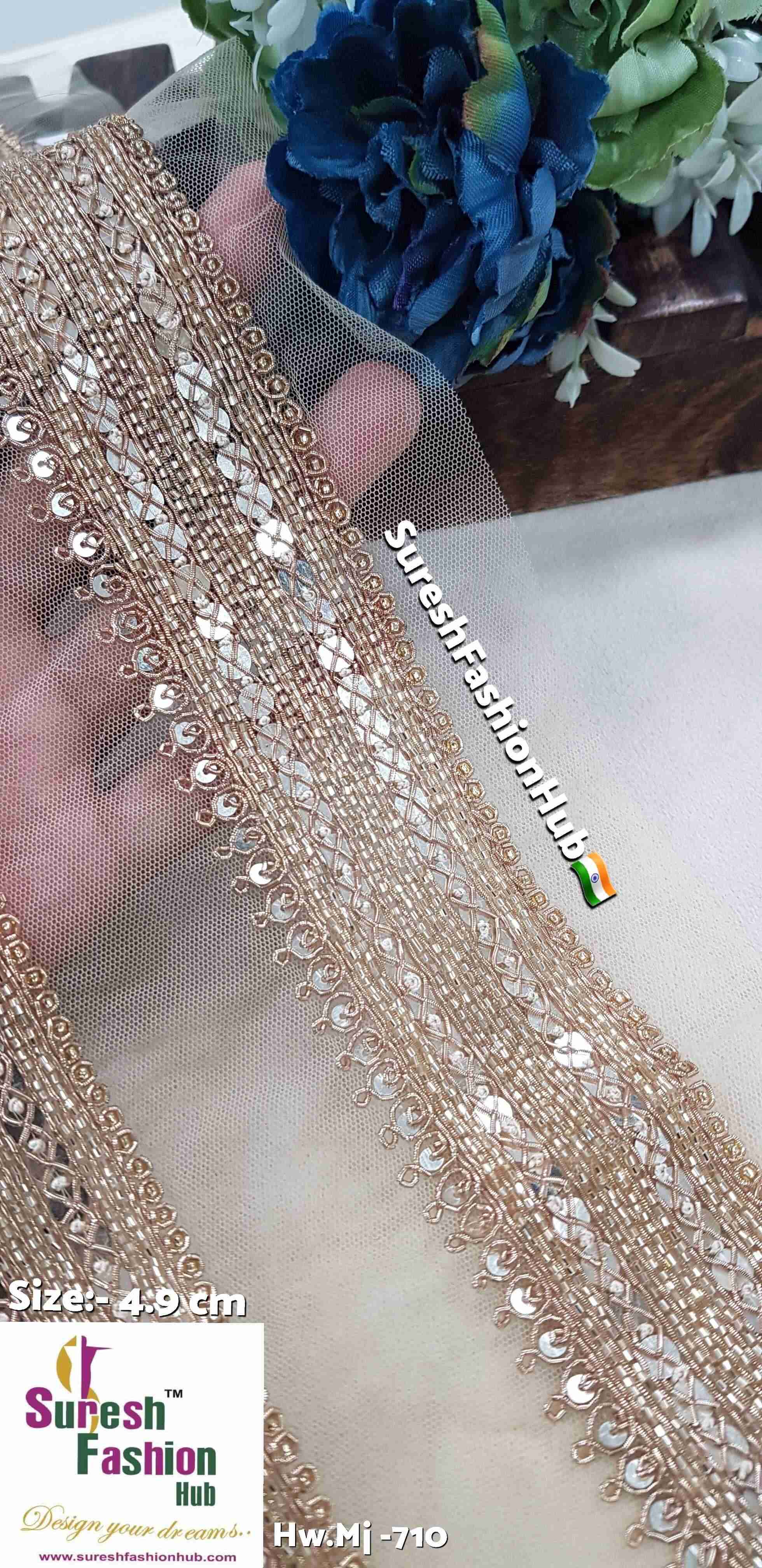 Lux Floral Knot Lace