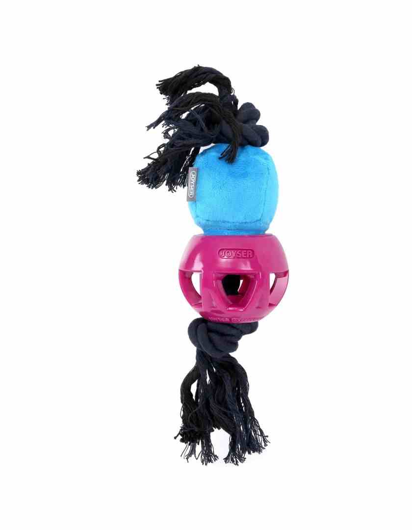 Joyser Cageball with Funhead Interactive Dog Toy