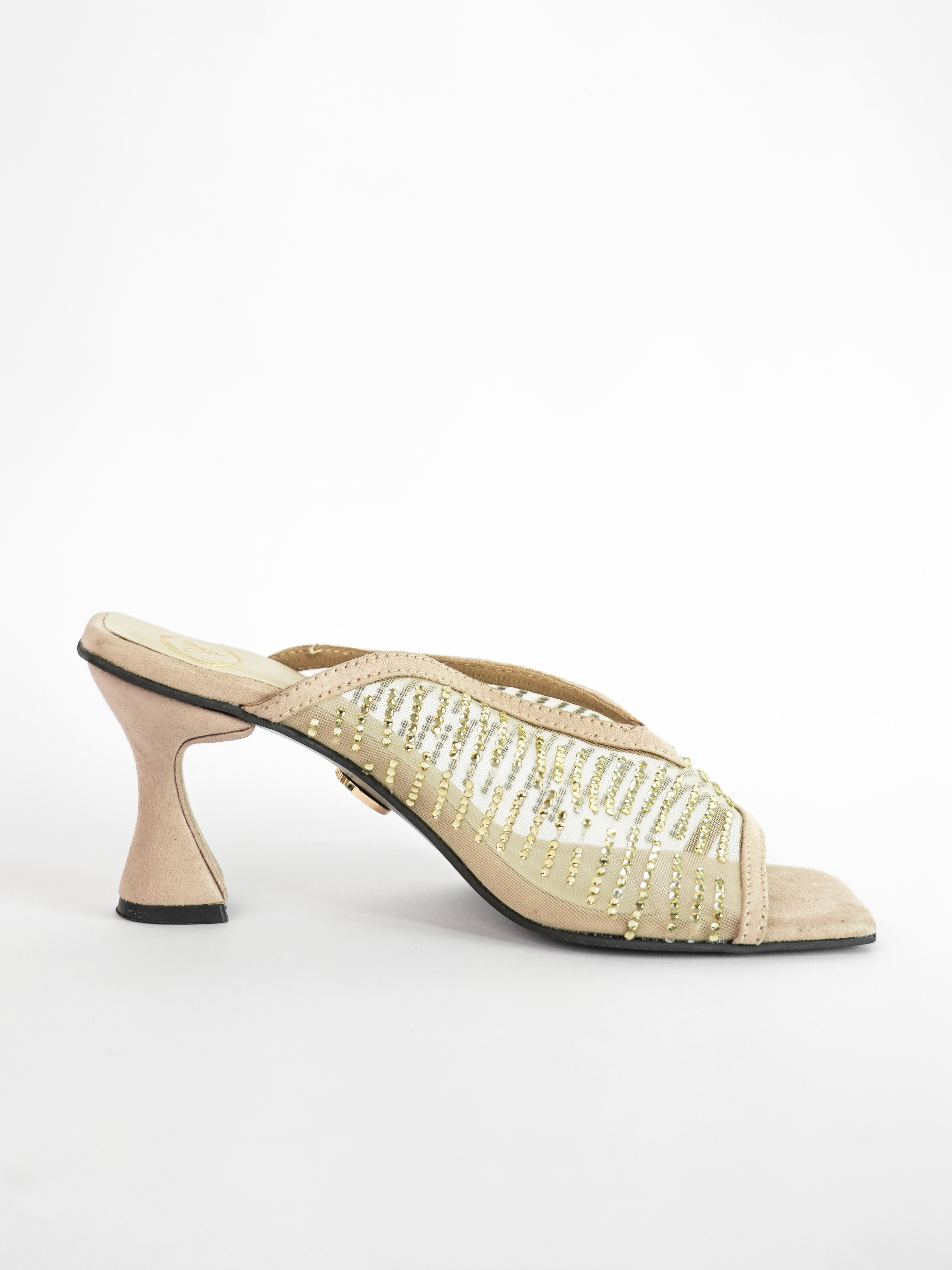 SHARK NET GOLD STUDED