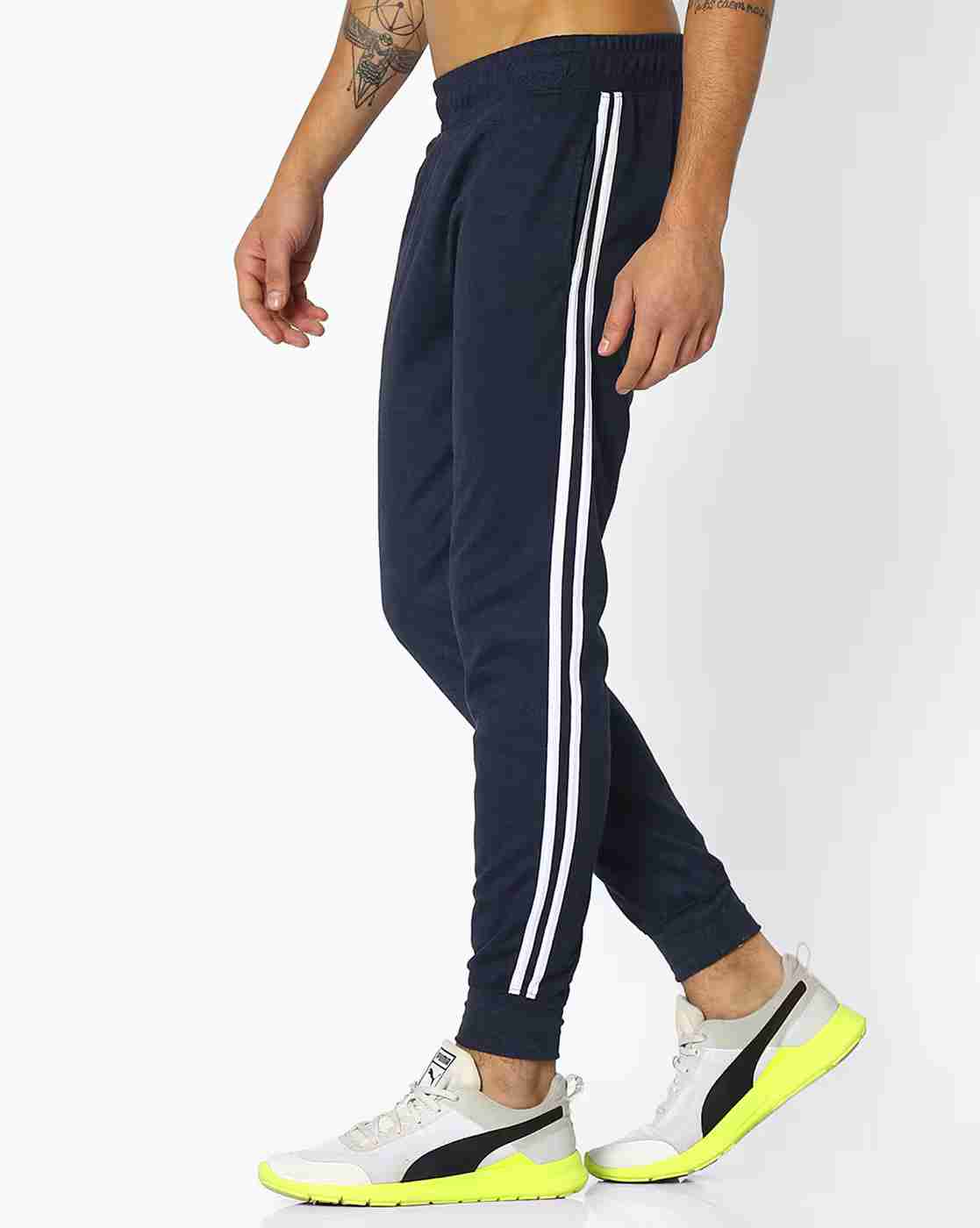 Teamspirit | Mid-Rise Joggers with Contrast Stripes|1