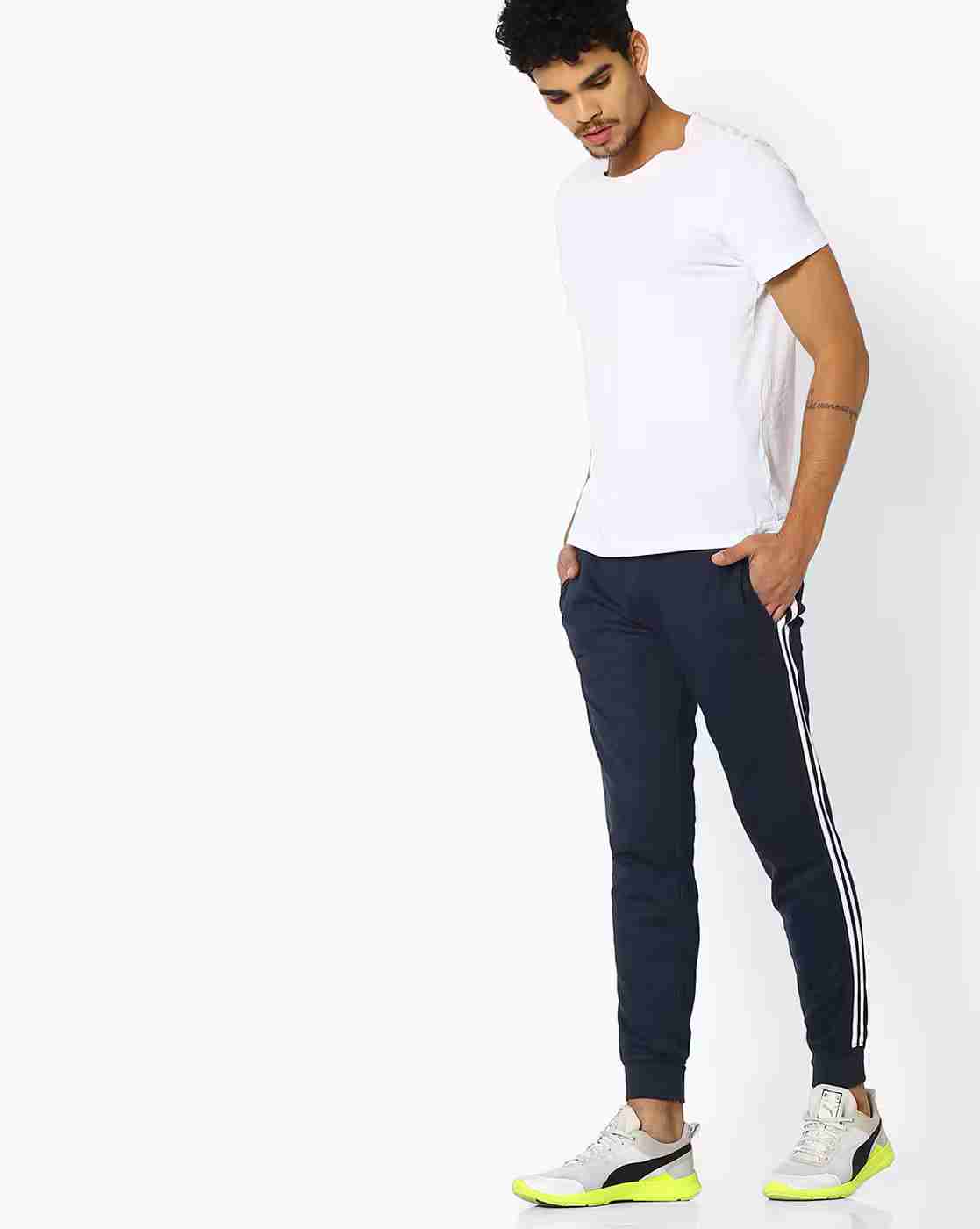 Teamspirit | Mid-Rise Joggers with Contrast Stripes|3