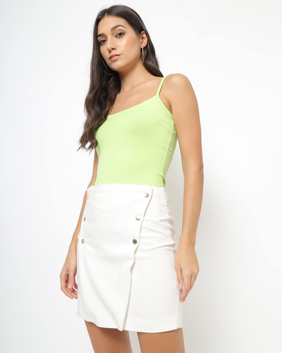 Strappy Scoop-Neck Camisole