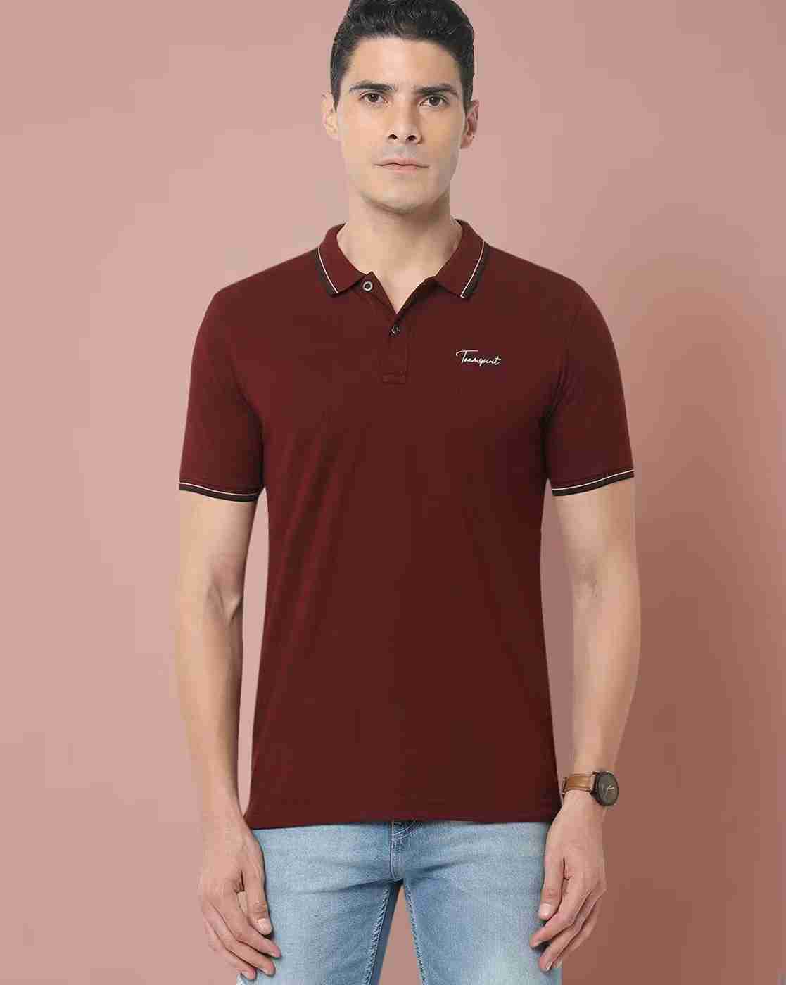 Teamspirit | Regular Fit Polo T-Shirt with Brand Print|0