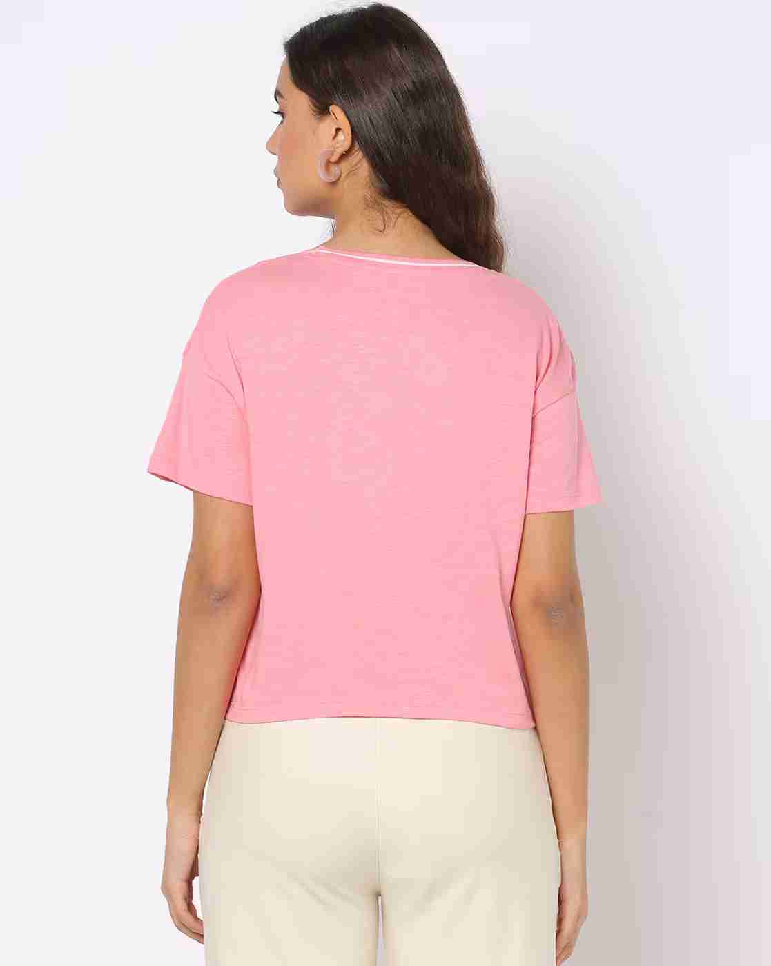 Teamspirit | Typographic Print Crew-Neck T-Shirt|2
