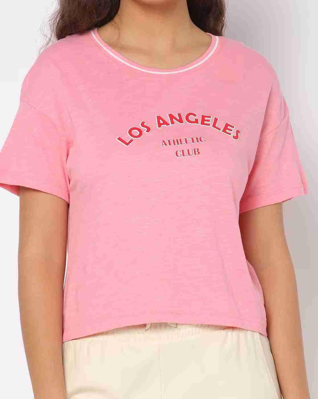 Teamspirit | Typographic Print Crew-Neck T-Shirt|3