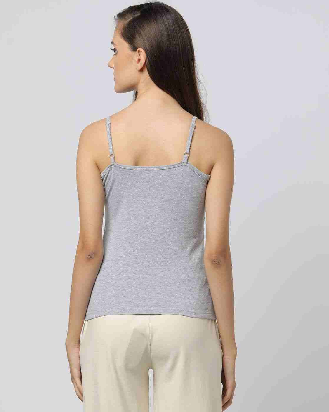 Teamspirit | Heathered Camisole with Adjustable Straps|2