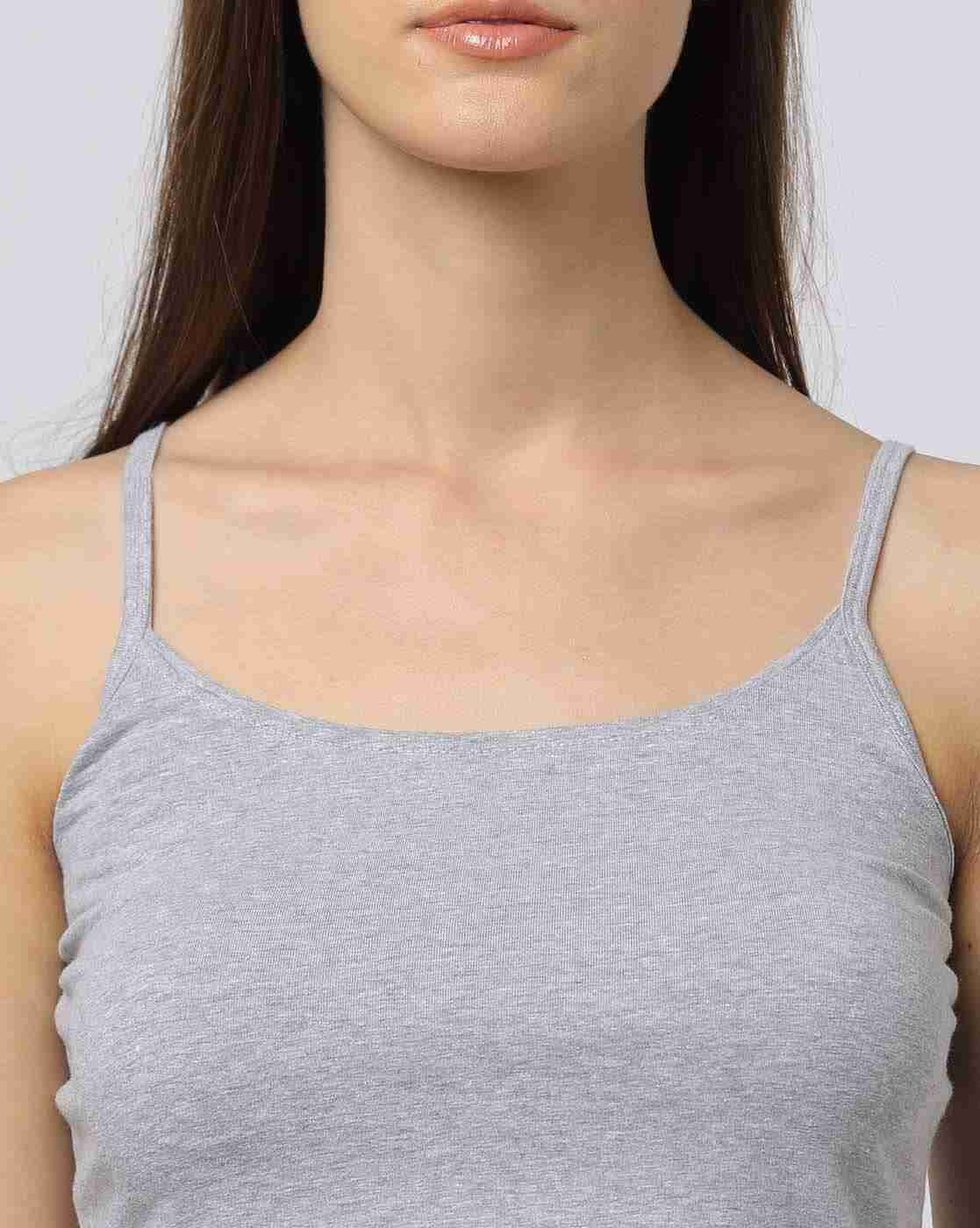 Teamspirit | Heathered Camisole with Adjustable Straps|3