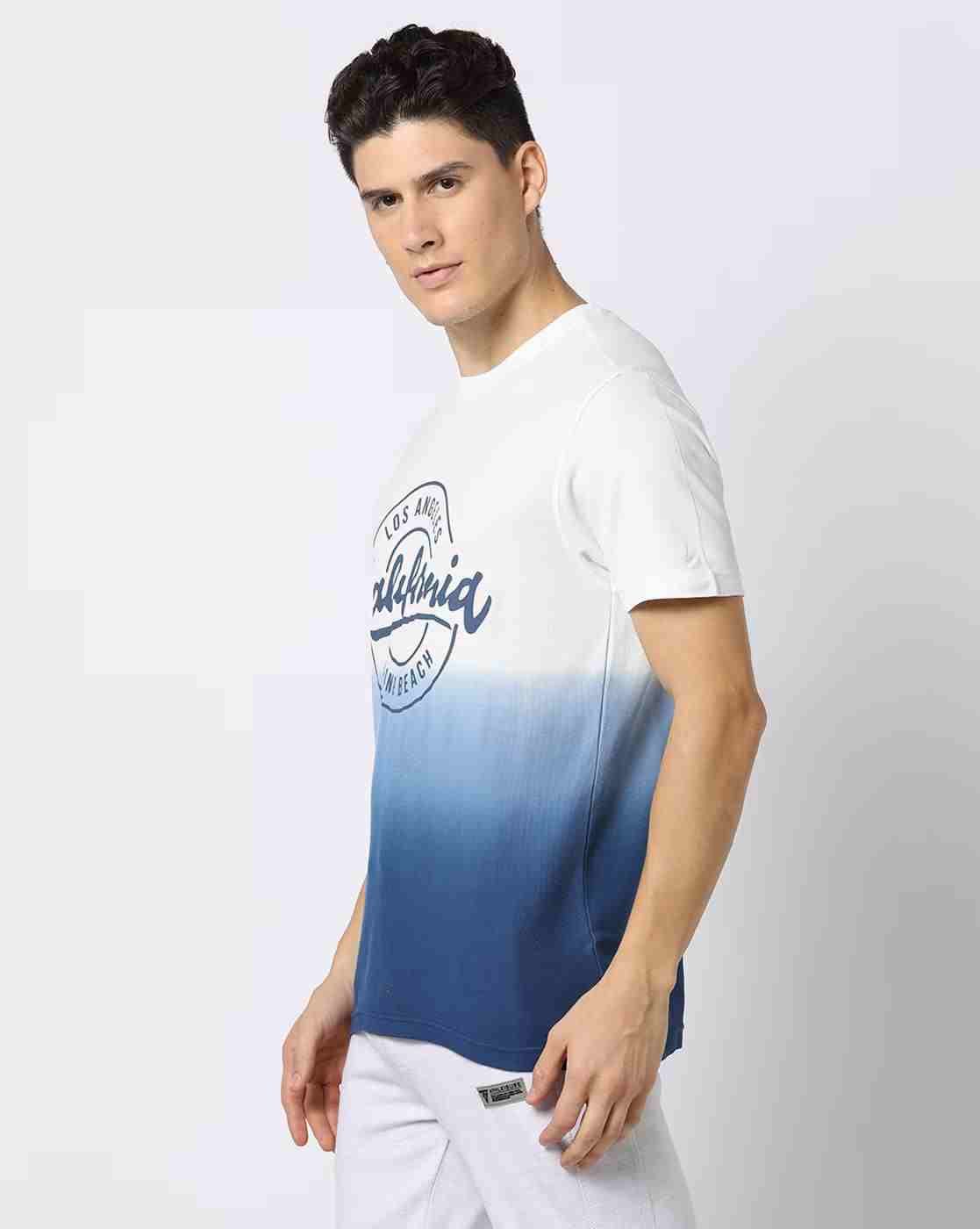 Teamspirit | Relaxed Fit Ombre-Dyed Crew-Neck T-Shirt|0