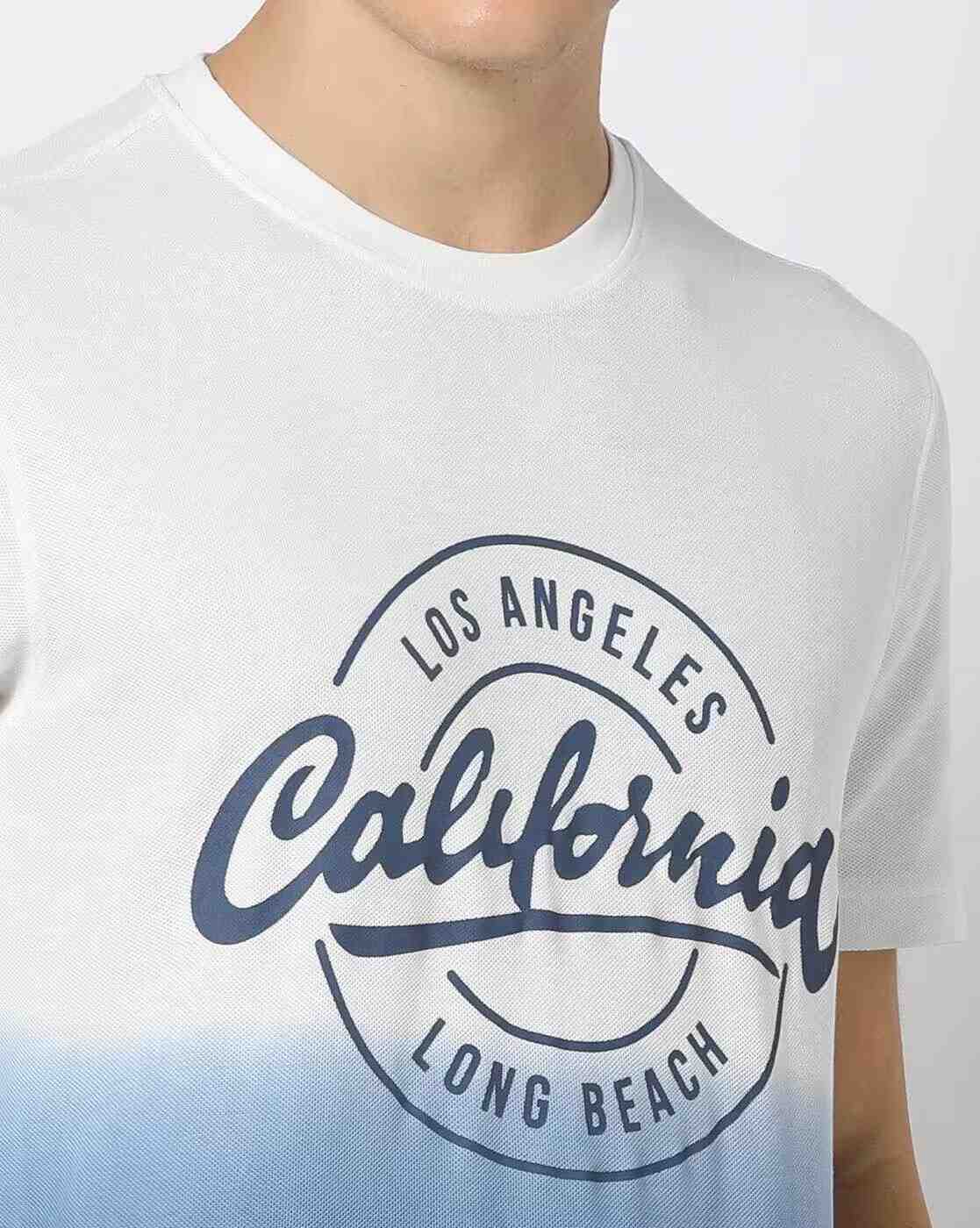 Teamspirit | Relaxed Fit Ombre-Dyed Crew-Neck T-Shirt|2