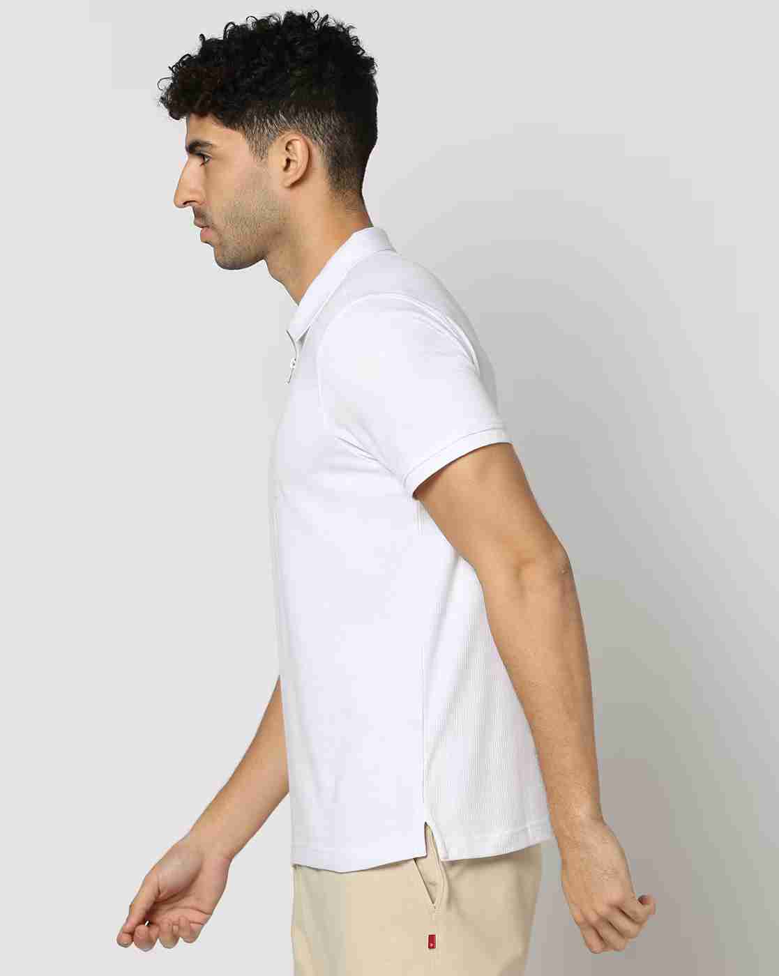 Teamspirit | Men Ribbed Regular Fit Polo T-Shirt|1